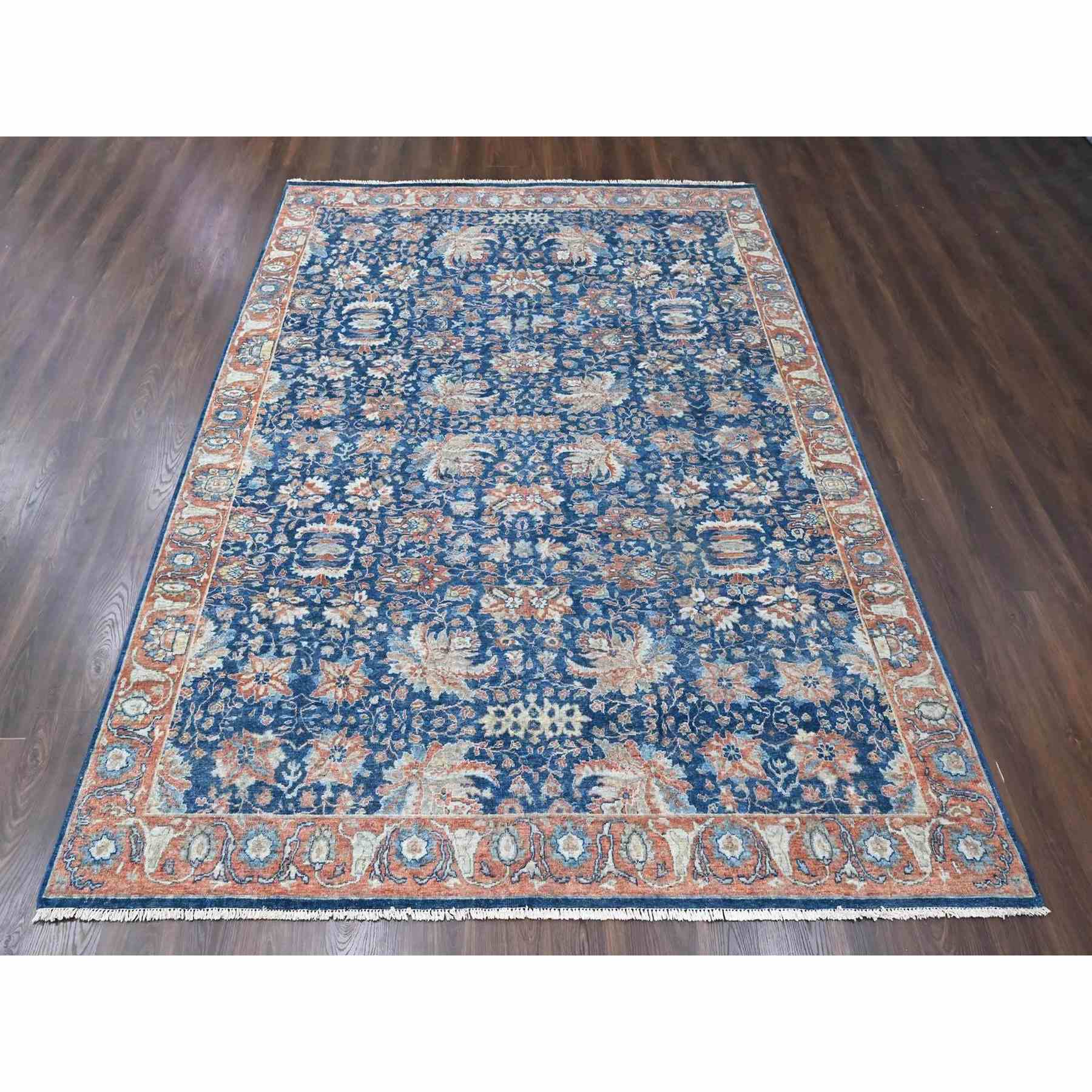 Oushak-And-Peshawar-Hand-Knotted-Rug-52780