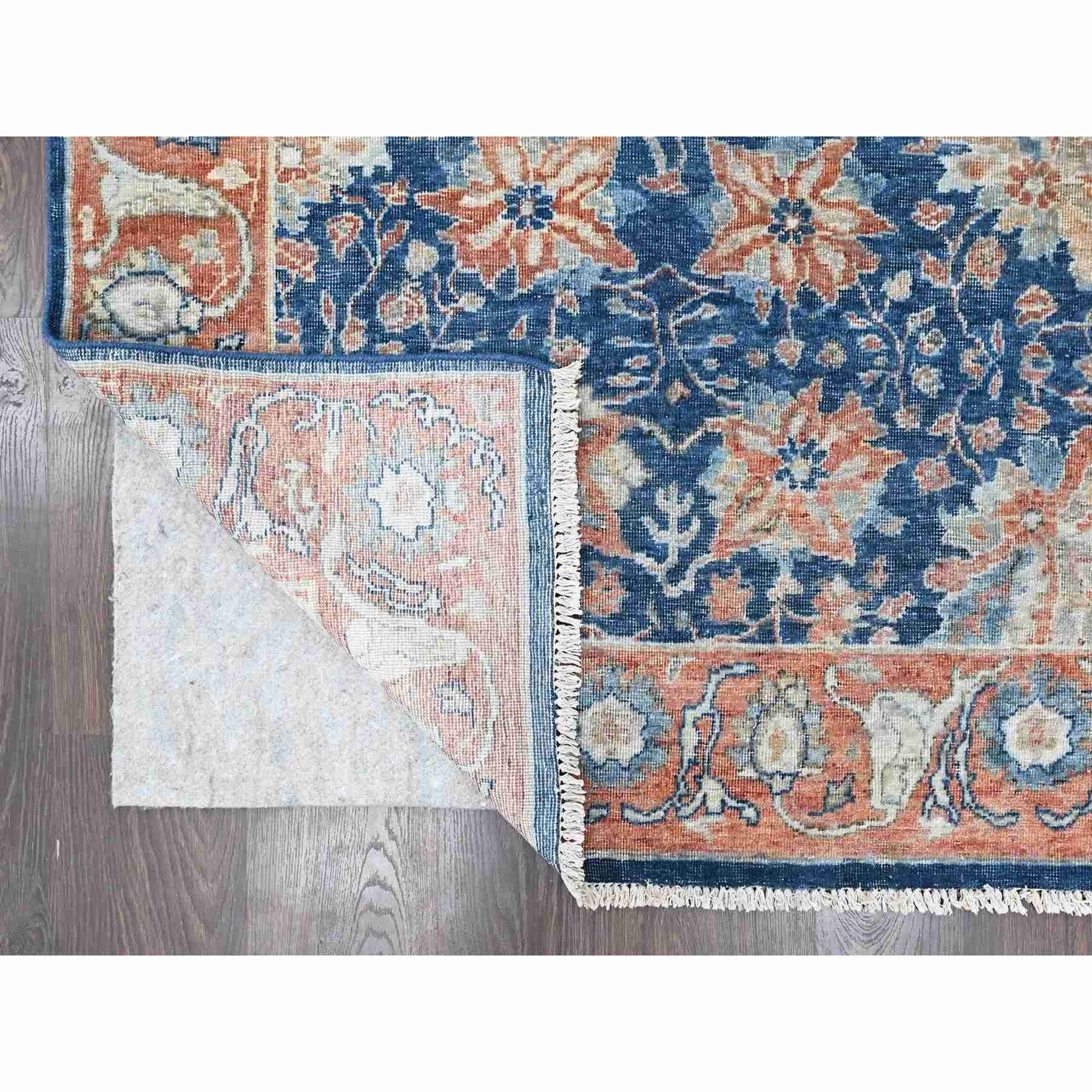 Oushak-And-Peshawar-Hand-Knotted-Rug-52780