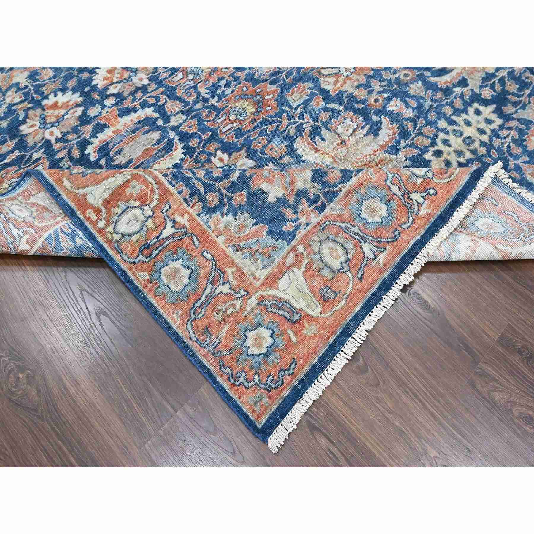 Oushak-And-Peshawar-Hand-Knotted-Rug-52780