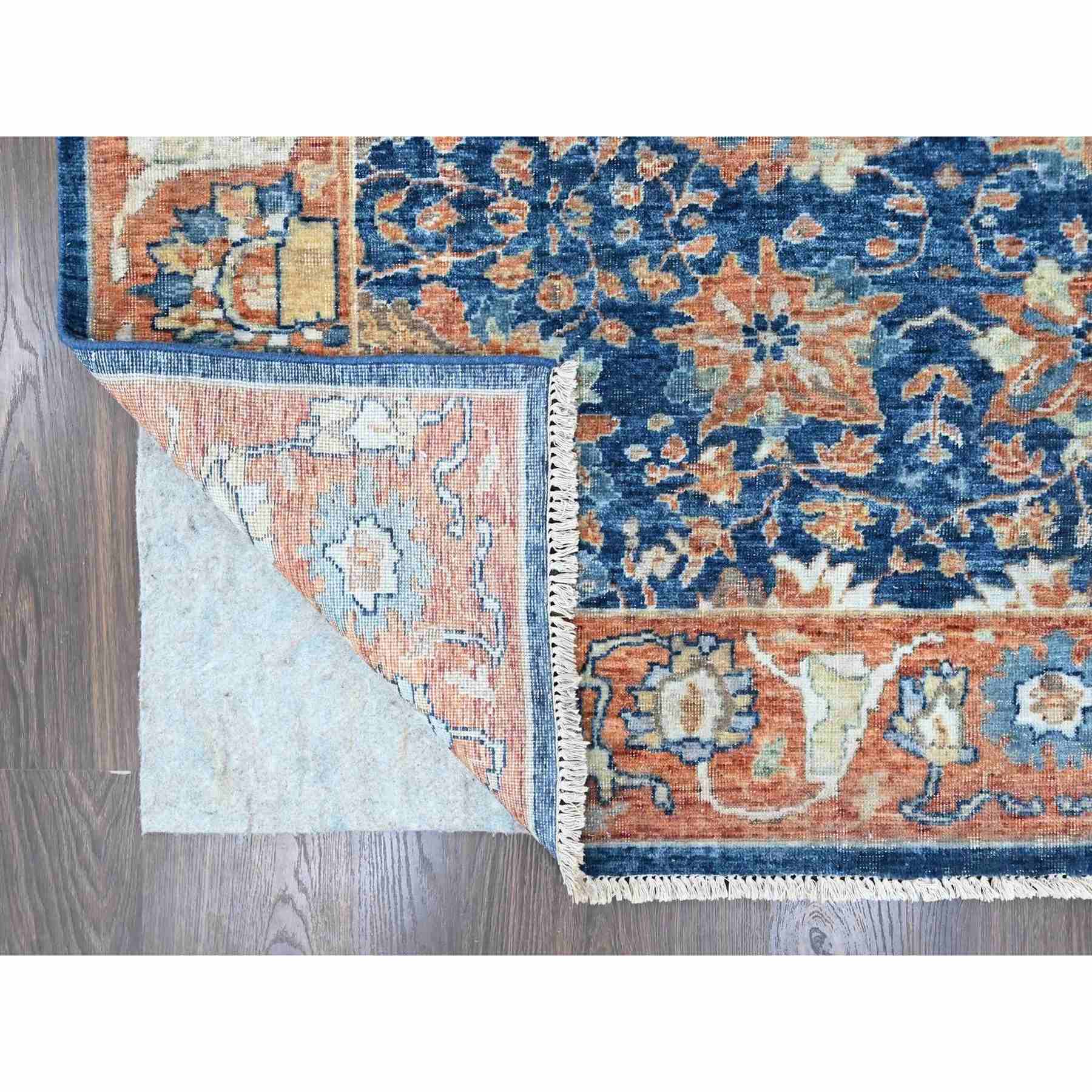 Oushak-And-Peshawar-Hand-Knotted-Rug-52785