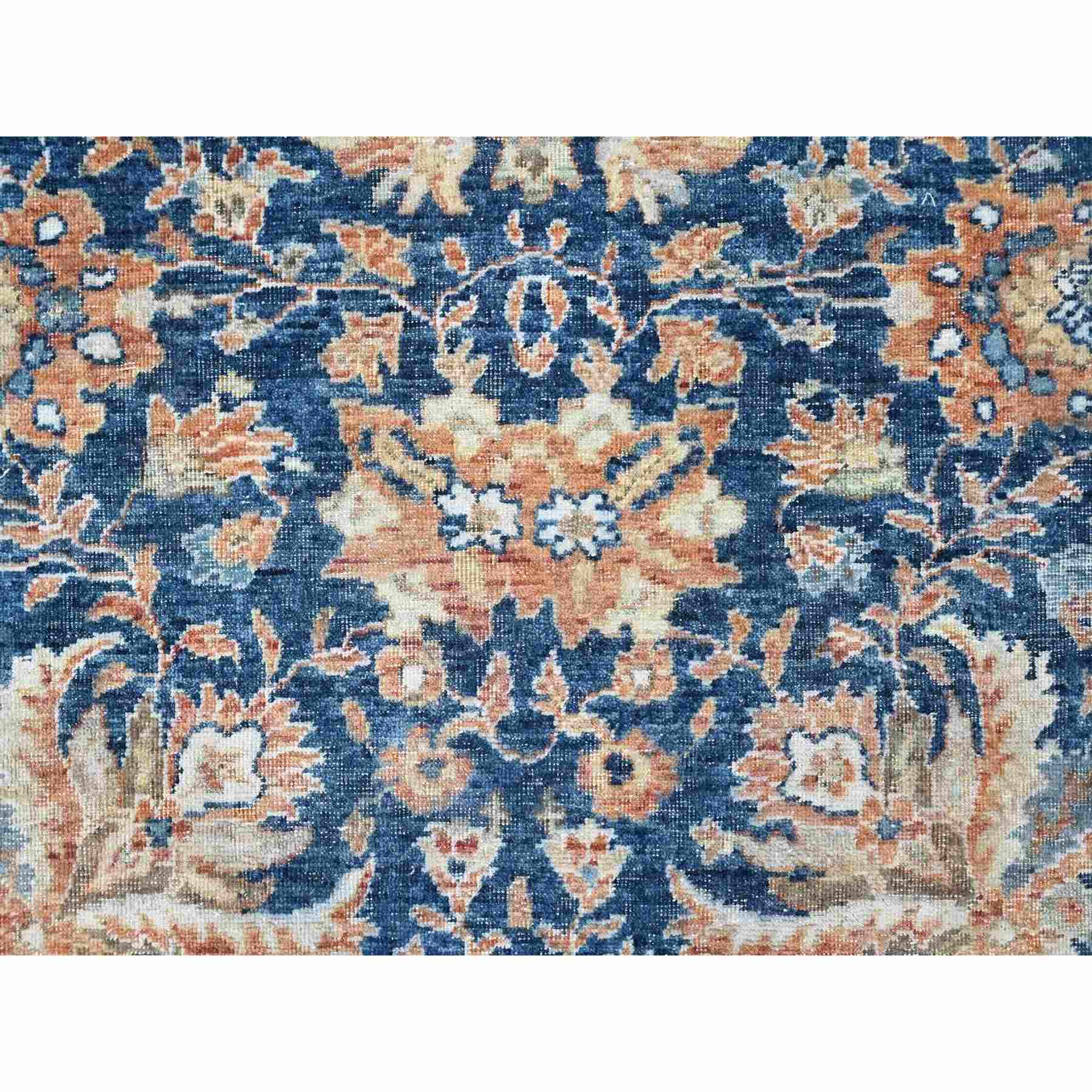 Oushak-And-Peshawar-Hand-Knotted-Rug-52785