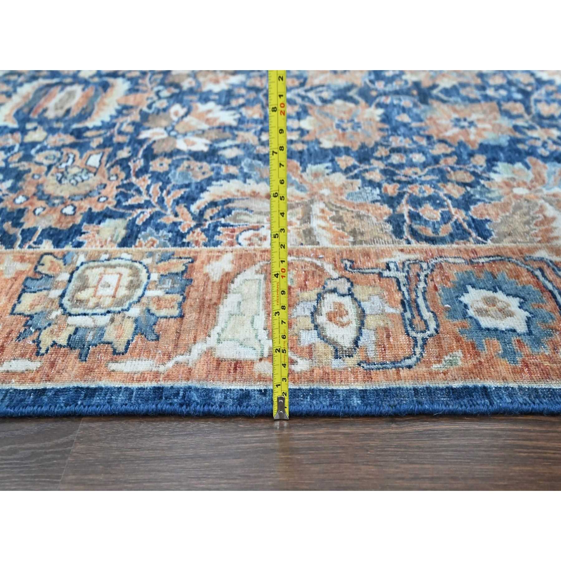 Oushak-And-Peshawar-Hand-Knotted-Rug-52785