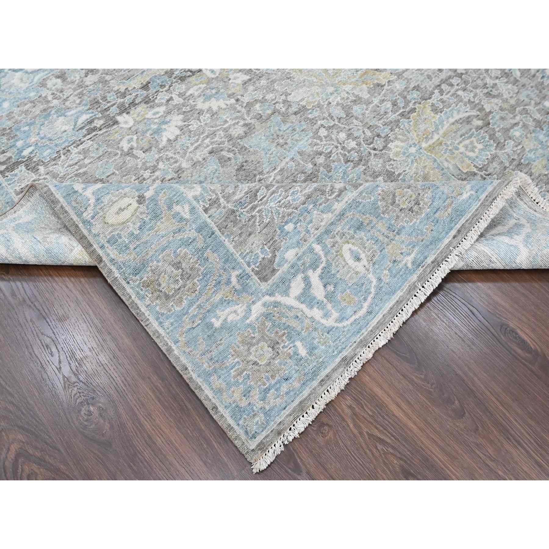 Oushak-And-Peshawar-Hand-Knotted-Rug-52790