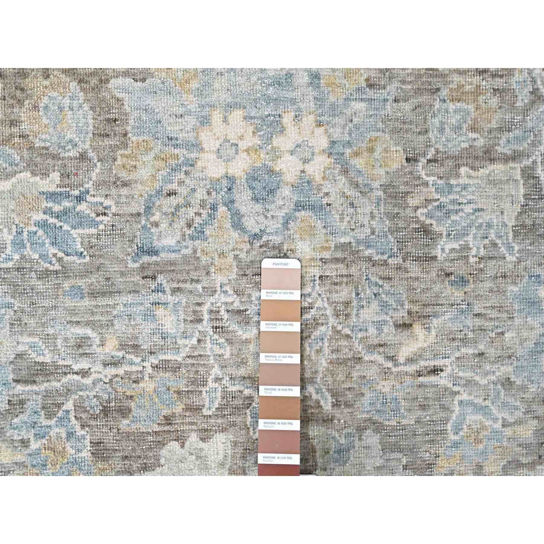 Oushak-And-Peshawar-Hand-Knotted-Rug-52790