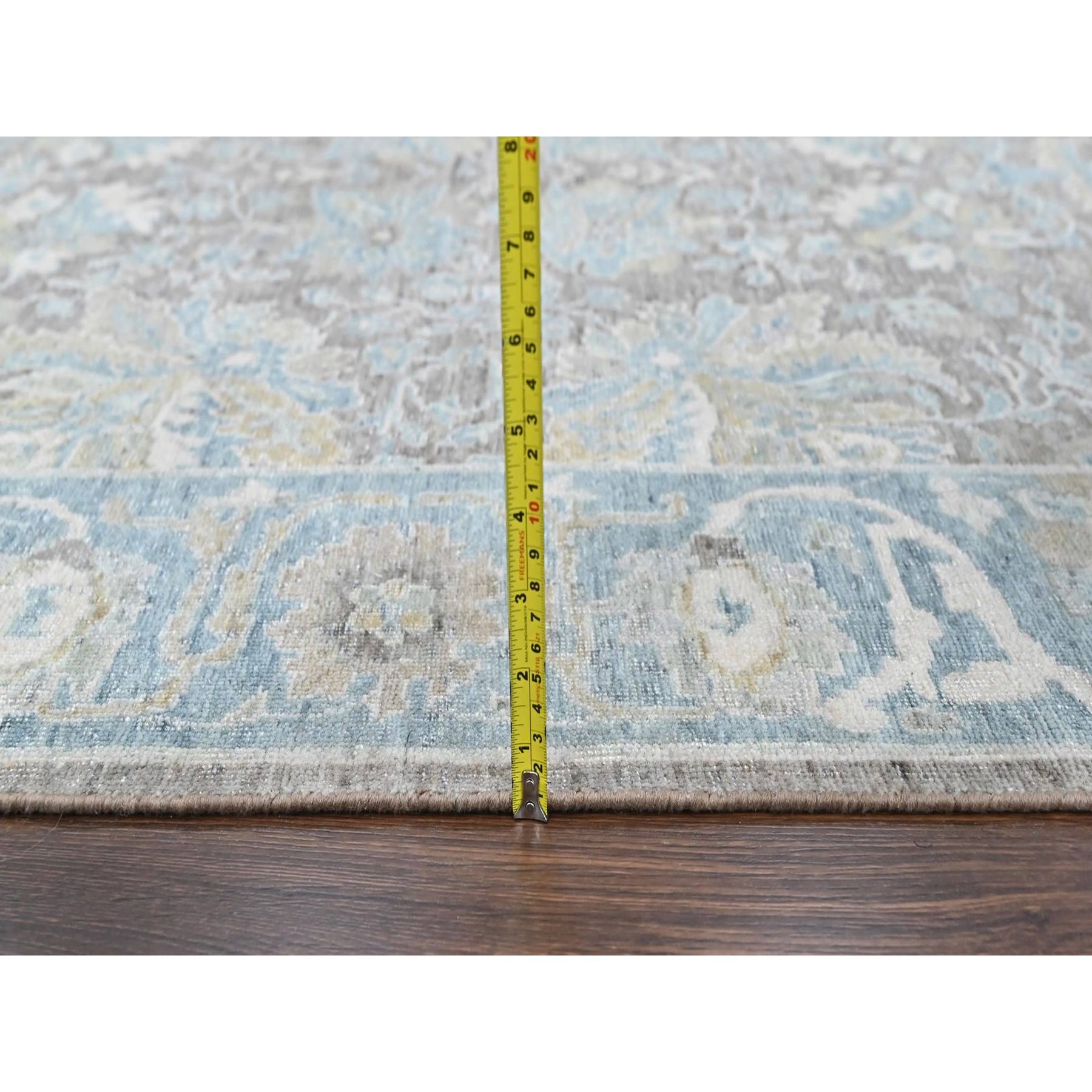 Oushak-And-Peshawar-Hand-Knotted-Rug-52790