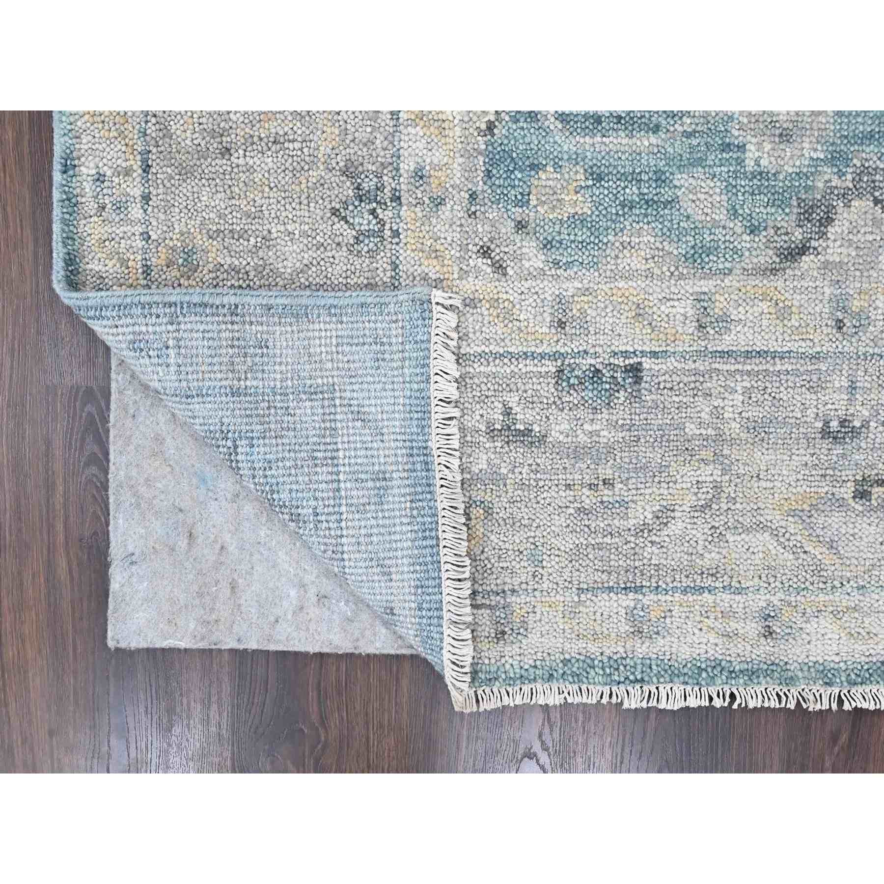 Oushak-And-Peshawar-Hand-Knotted-Rug-52795