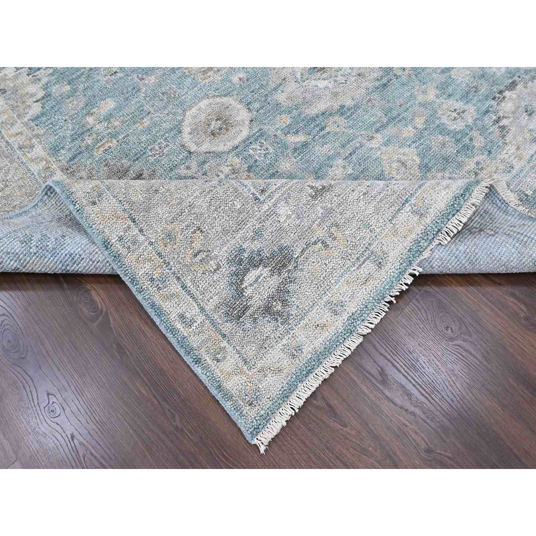 Oushak-And-Peshawar-Hand-Knotted-Rug-52795