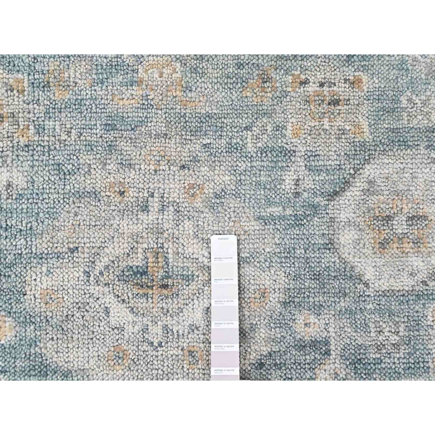 Oushak-And-Peshawar-Hand-Knotted-Rug-52795