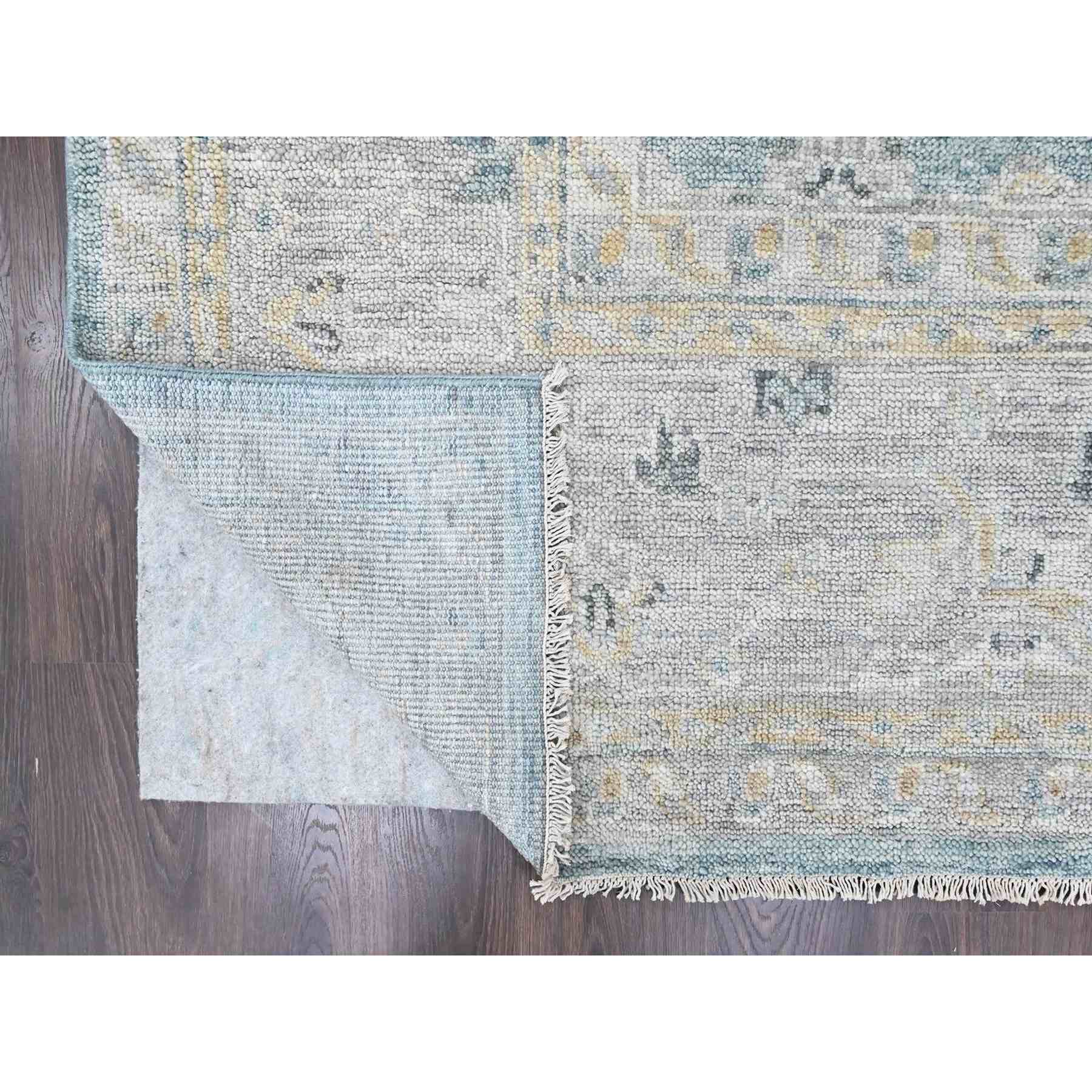 Oushak-And-Peshawar-Hand-Knotted-Rug-52800