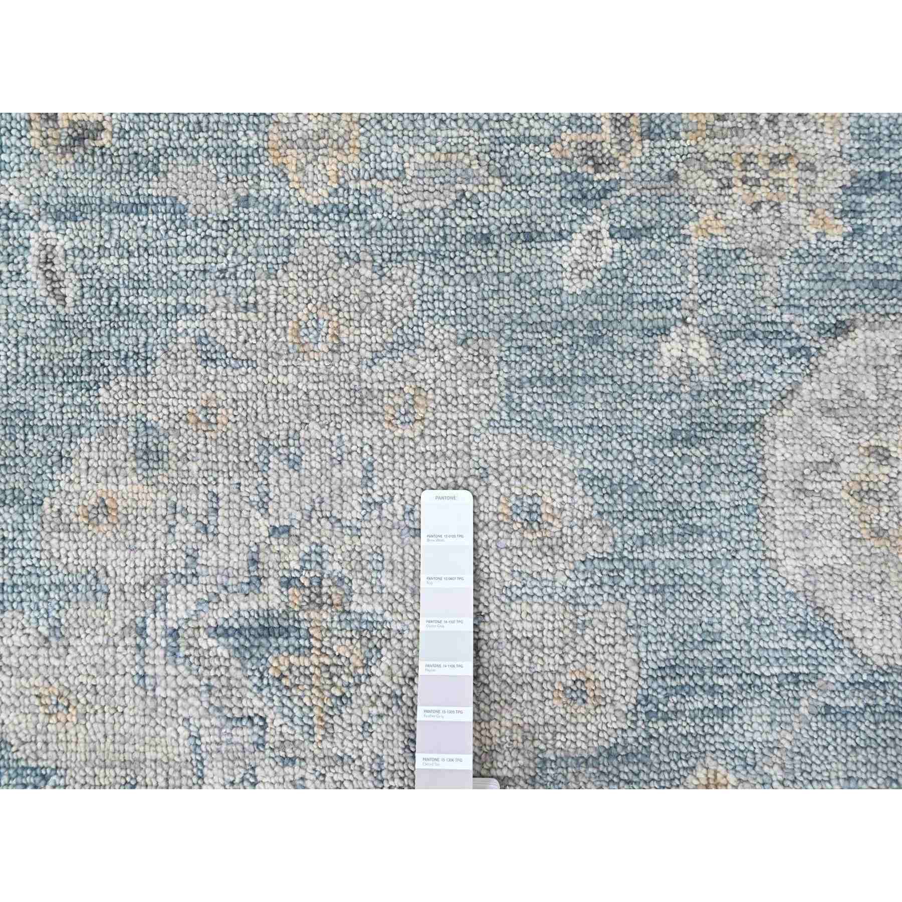 Oushak-And-Peshawar-Hand-Knotted-Rug-52800