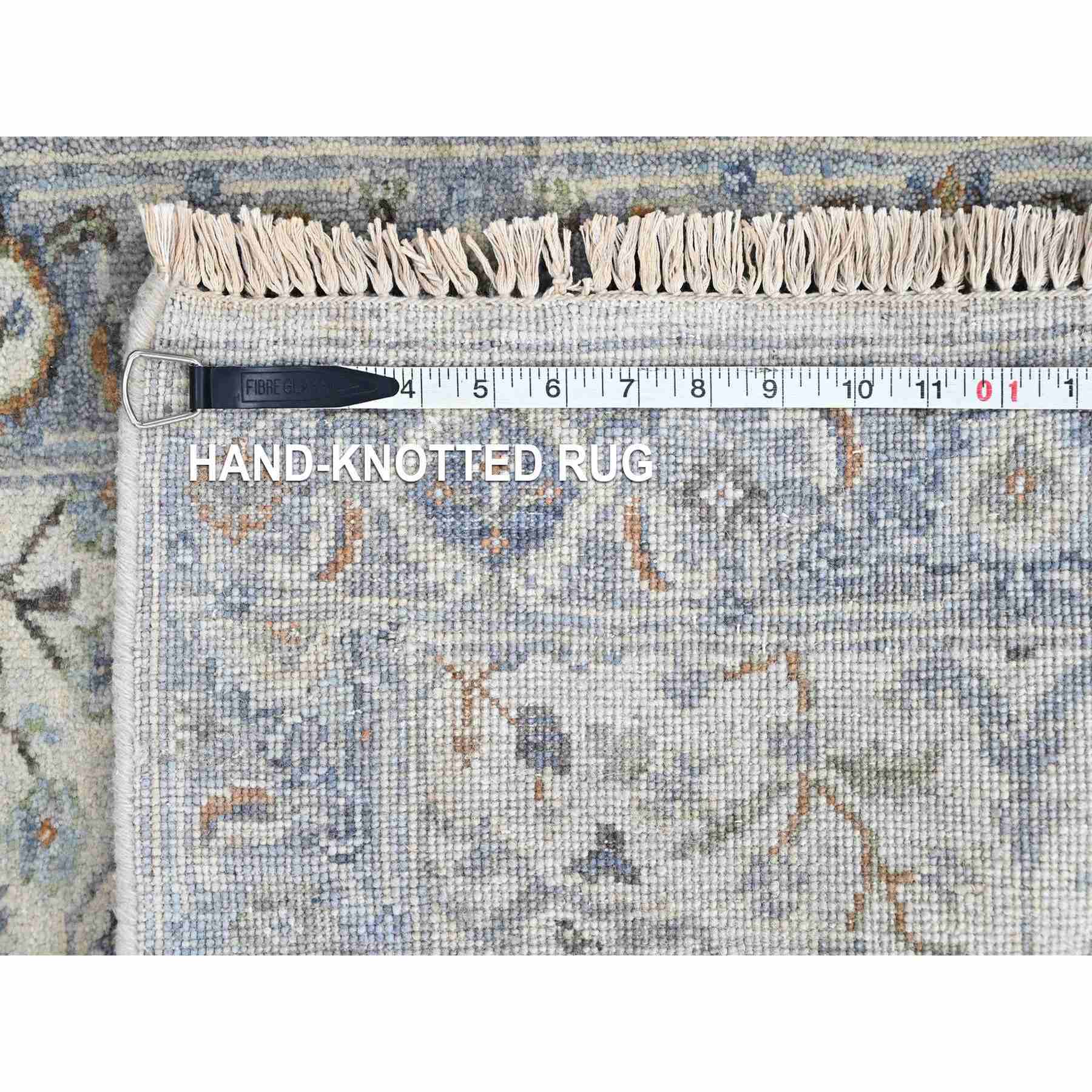 Oushak-And-Peshawar-Hand-Knotted-Rug-52815