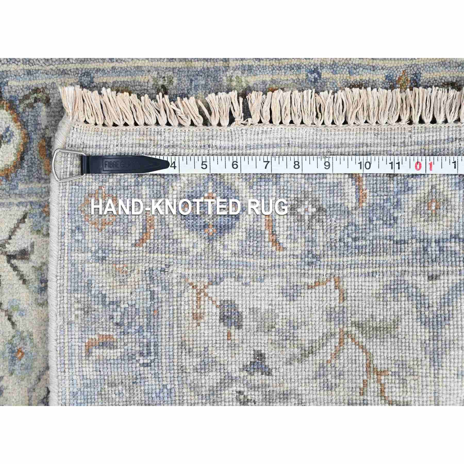 Oushak-And-Peshawar-Hand-Knotted-Rug-52820