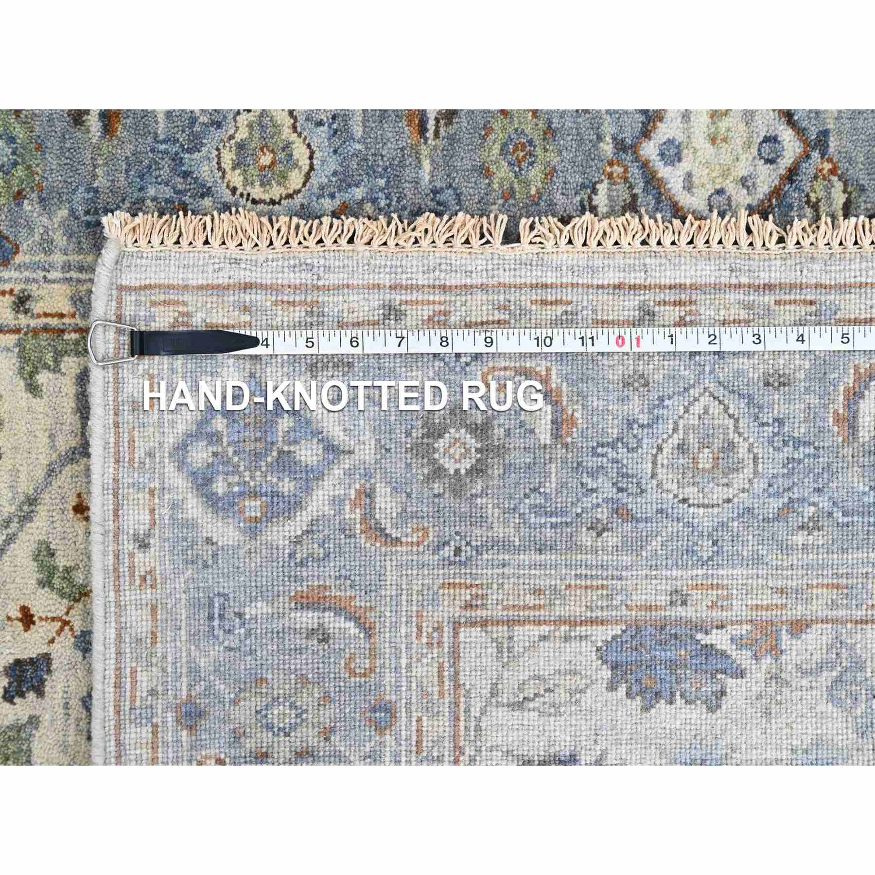 Oushak-And-Peshawar-Hand-Knotted-Rug-52825