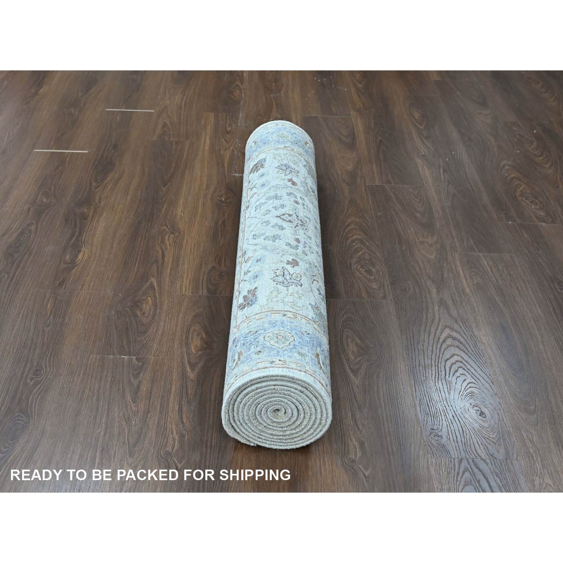 Oushak-And-Peshawar-Hand-Knotted-Rug-52830