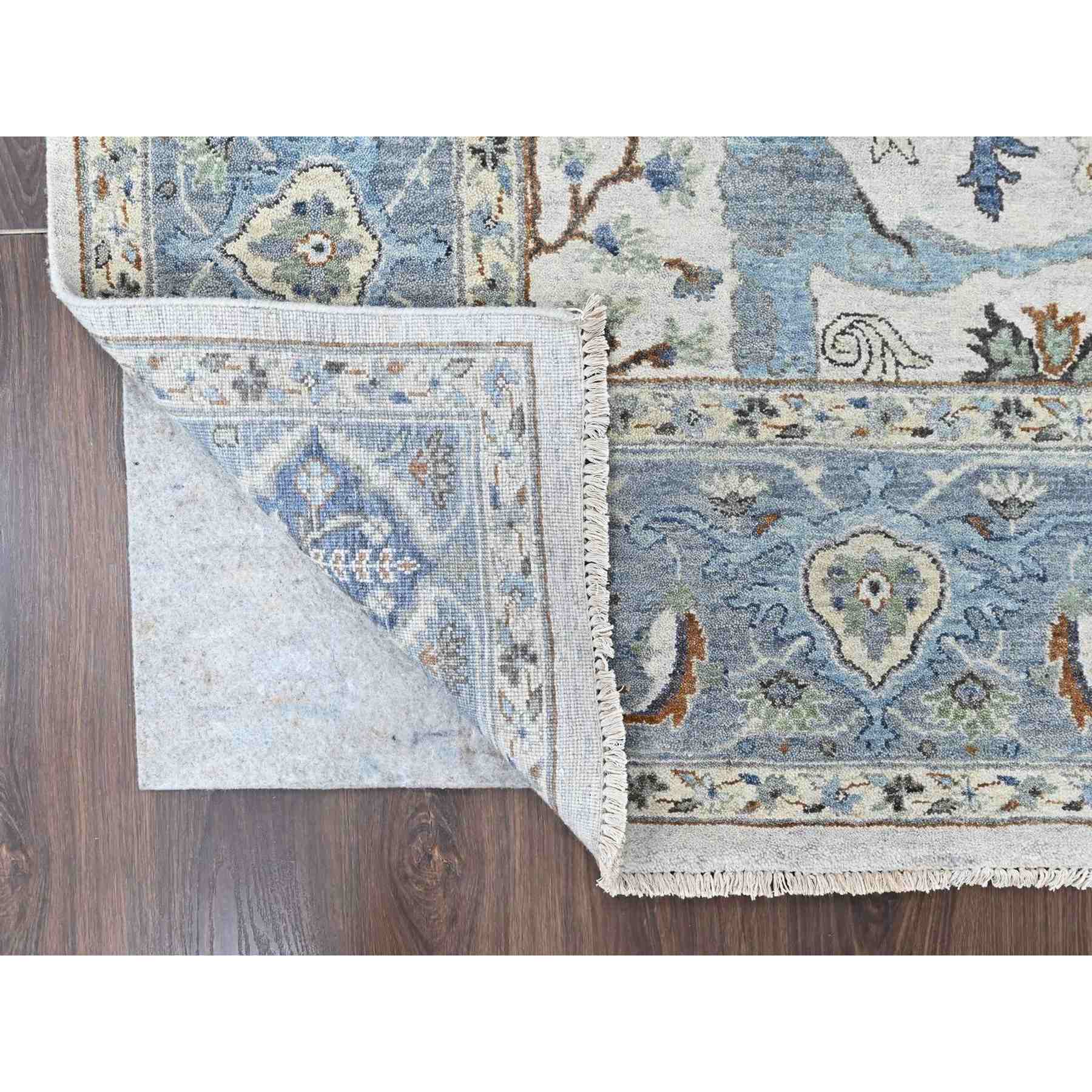 Oushak-And-Peshawar-Hand-Knotted-Rug-52840