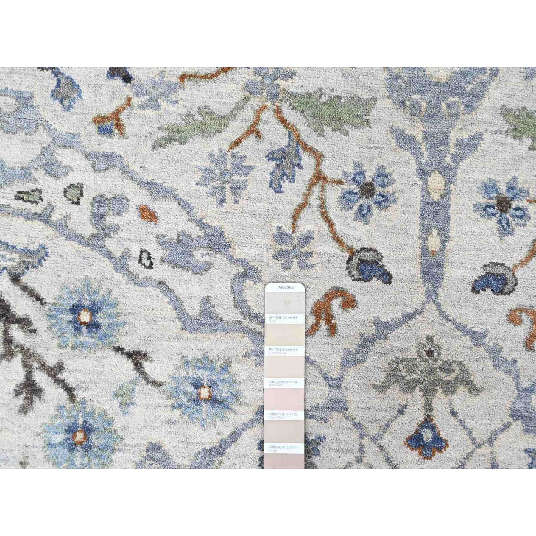 Oushak-And-Peshawar-Hand-Knotted-Rug-52840