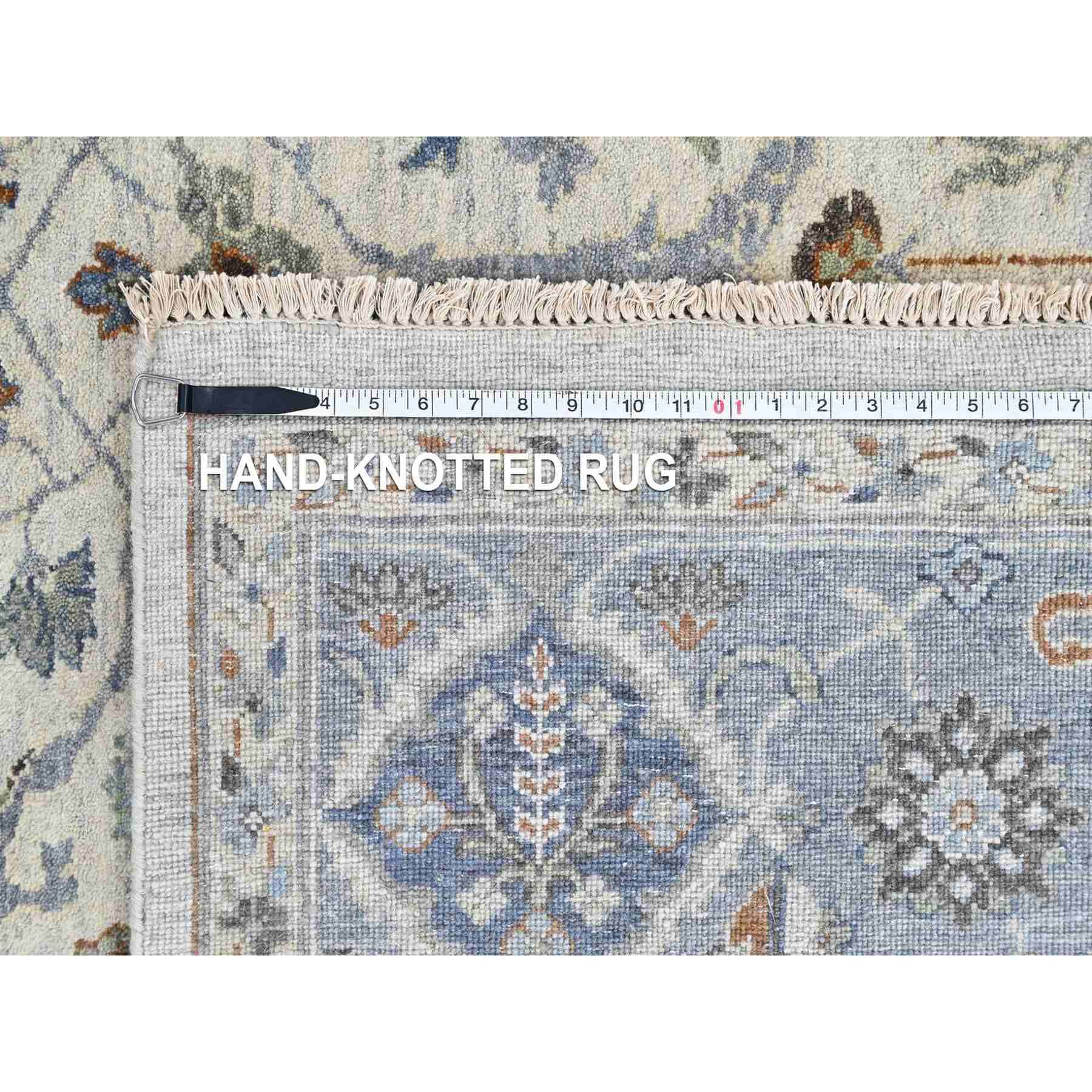 Oushak-And-Peshawar-Hand-Knotted-Rug-52840