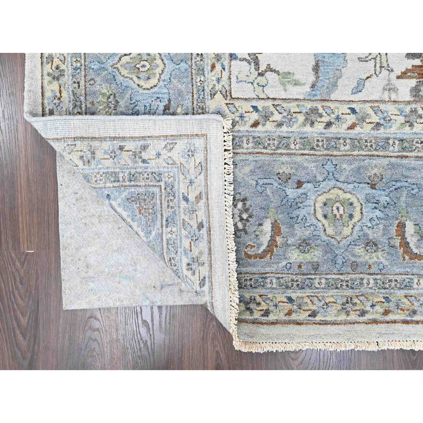 Oushak-And-Peshawar-Hand-Knotted-Rug-52845