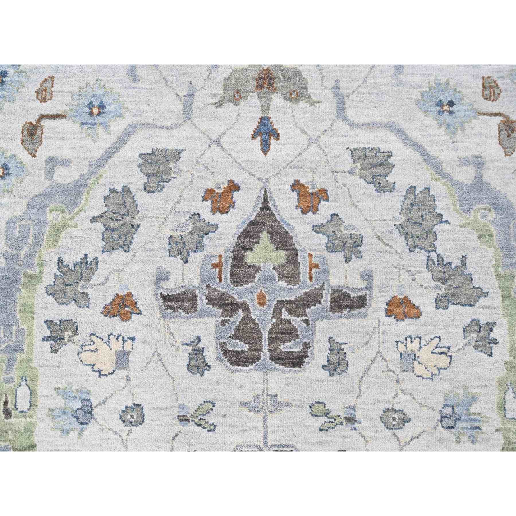 Oushak-And-Peshawar-Hand-Knotted-Rug-52845