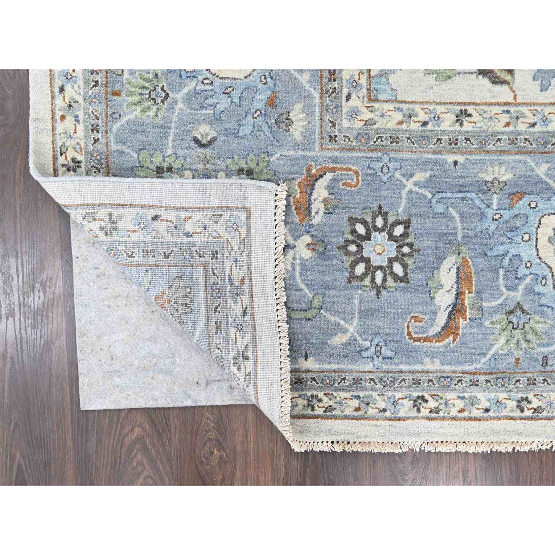 Oushak-And-Peshawar-Hand-Knotted-Rug-52850