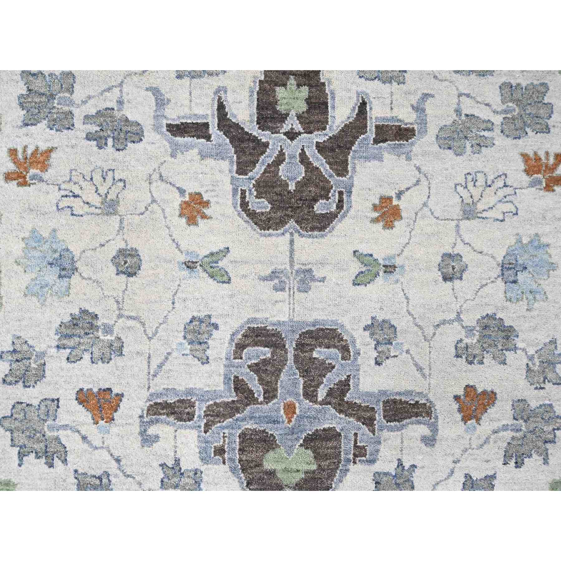 Oushak-And-Peshawar-Hand-Knotted-Rug-52850