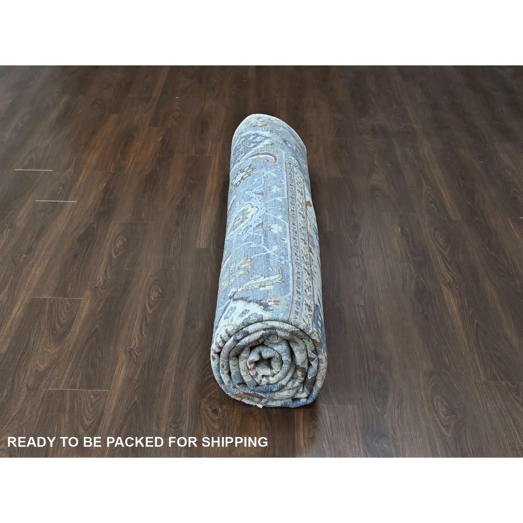 Oushak-And-Peshawar-Hand-Knotted-Rug-52850