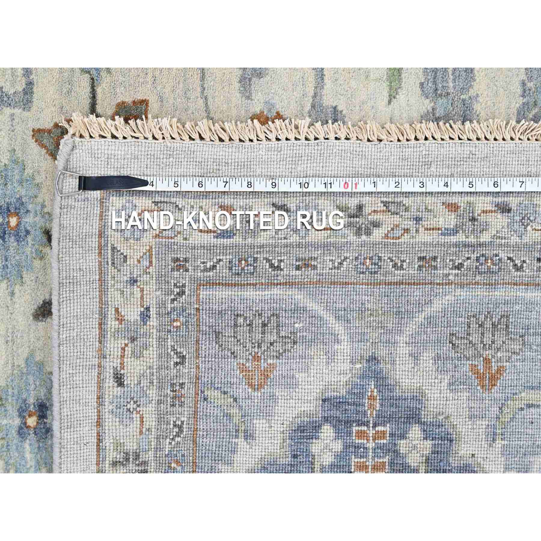 Oushak-And-Peshawar-Hand-Knotted-Rug-52850