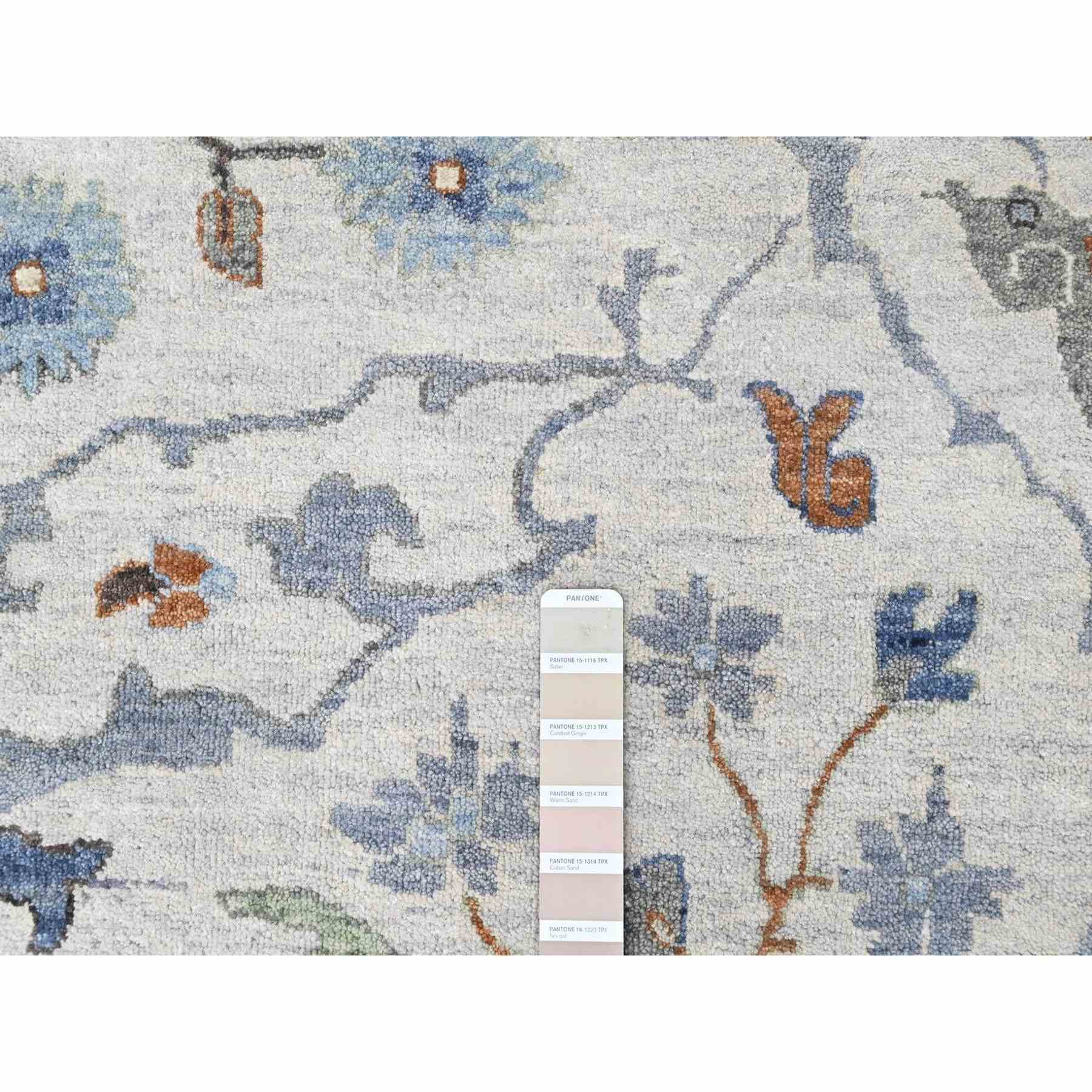 Oushak-And-Peshawar-Hand-Knotted-Rug-52855