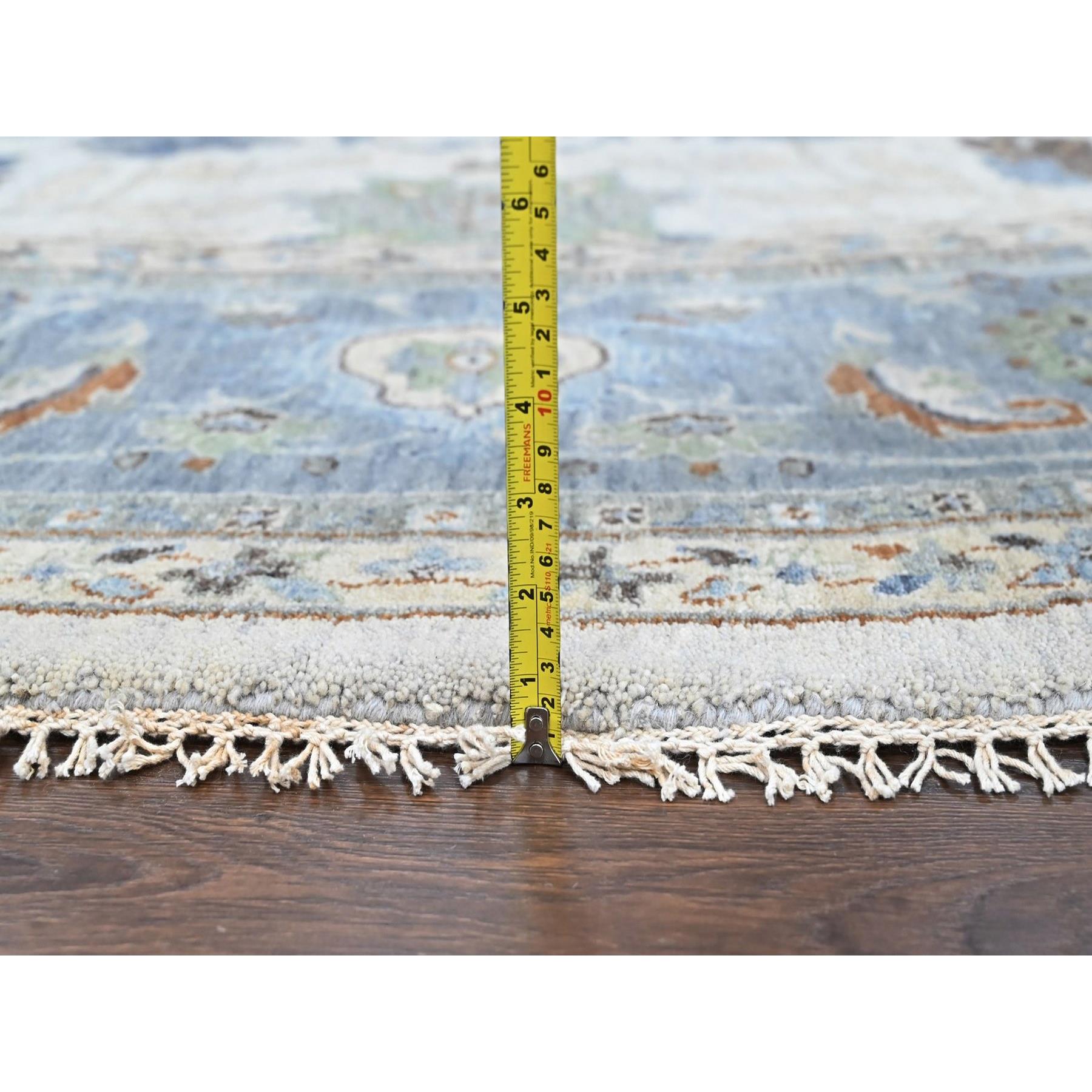 Oushak-And-Peshawar-Hand-Knotted-Rug-52855