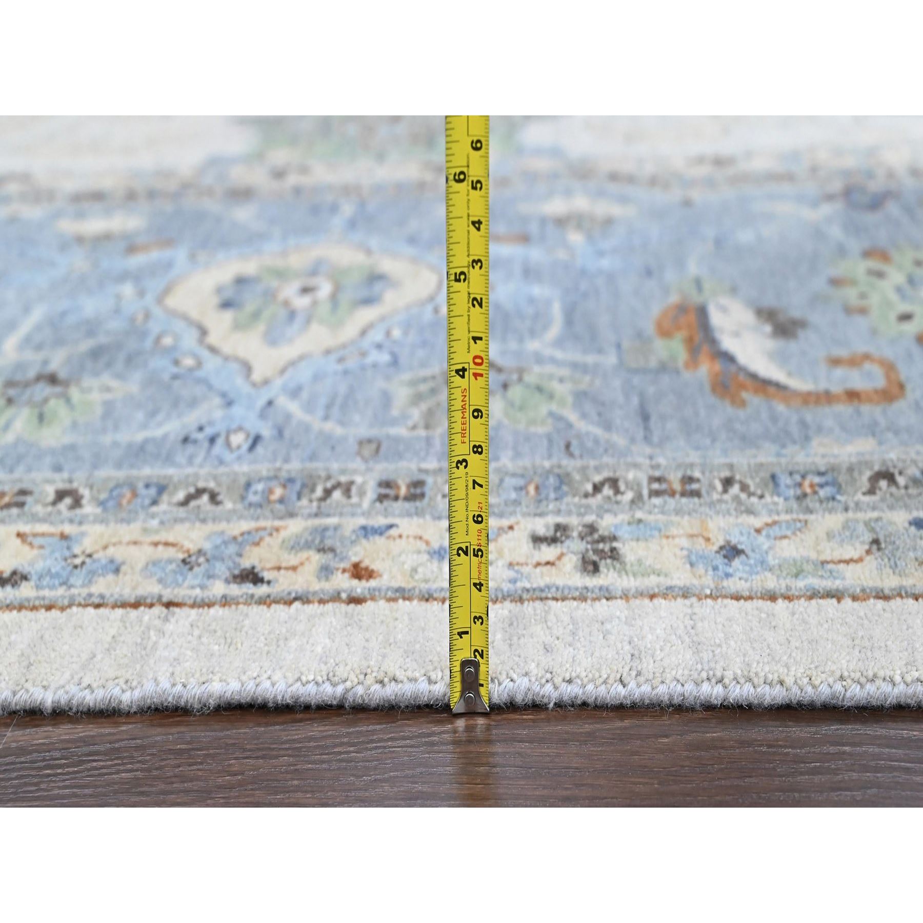 Oushak-And-Peshawar-Hand-Knotted-Rug-52860
