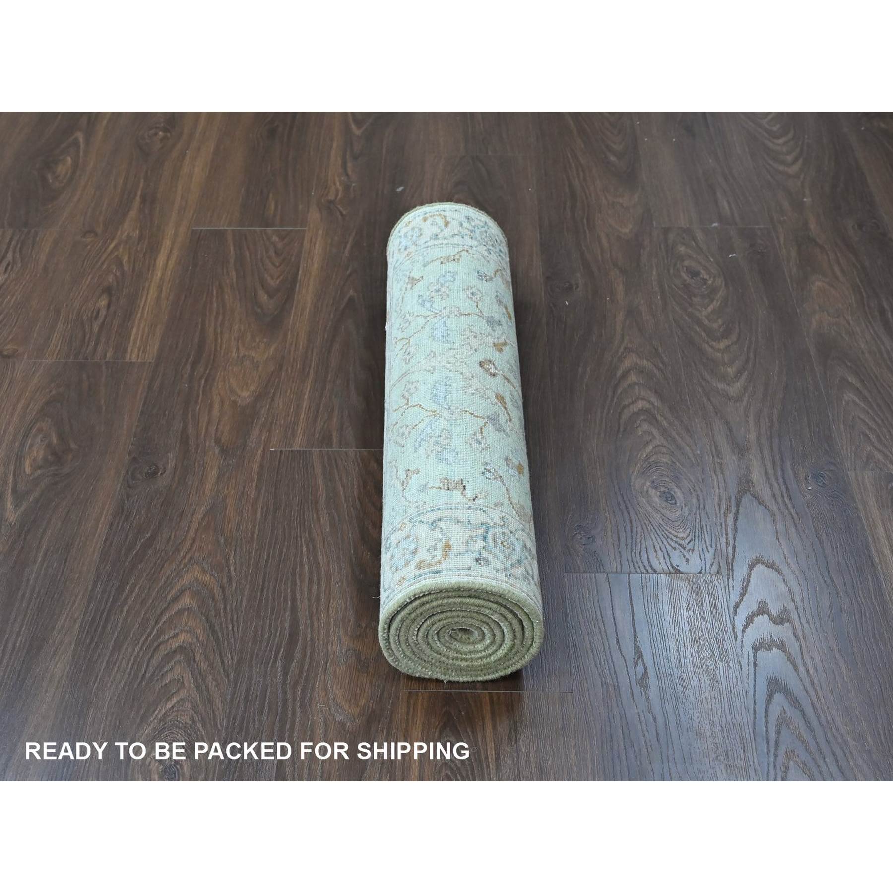 Oushak-And-Peshawar-Hand-Knotted-Rug-52875
