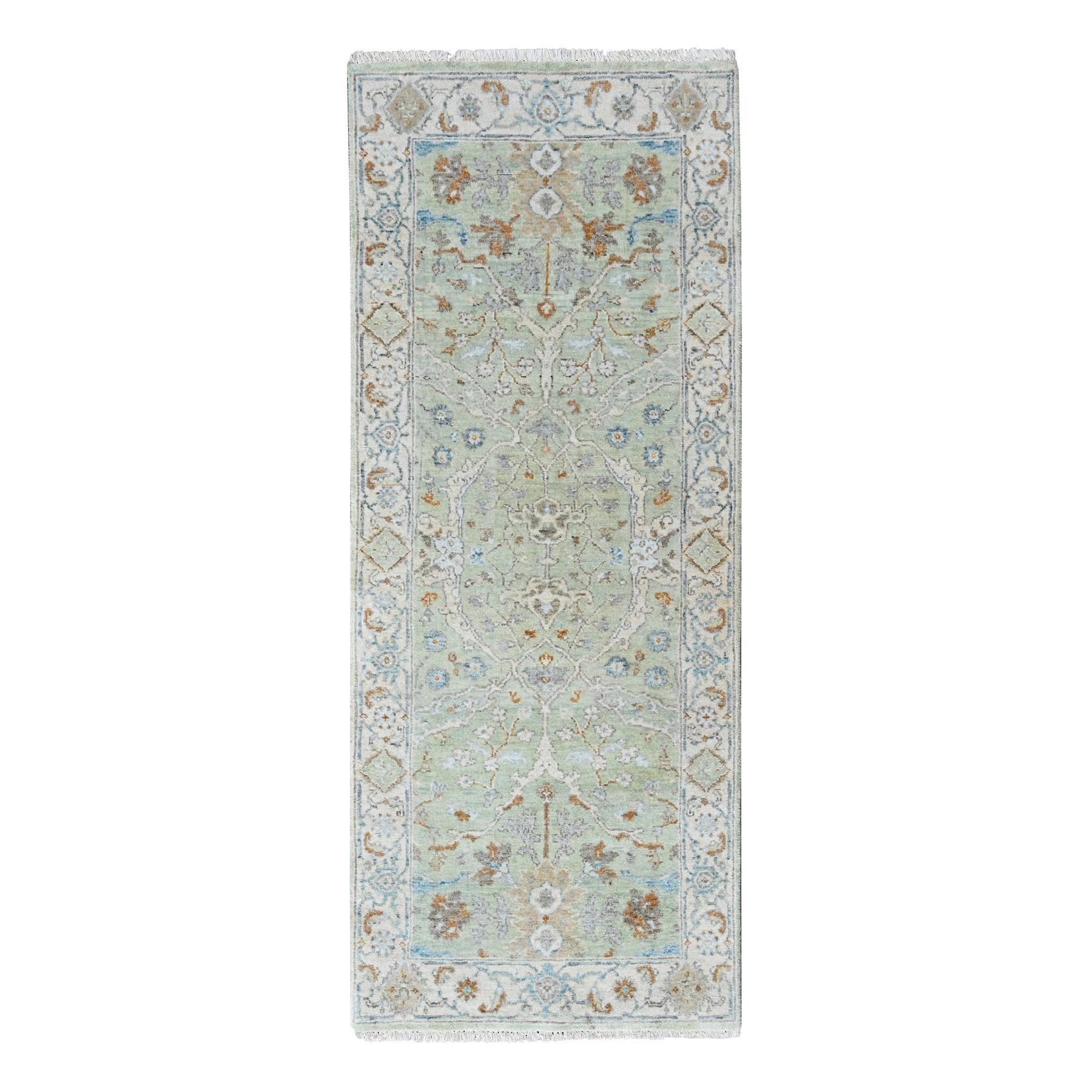 Oushak-And-Peshawar-Hand-Knotted-Rug-52880