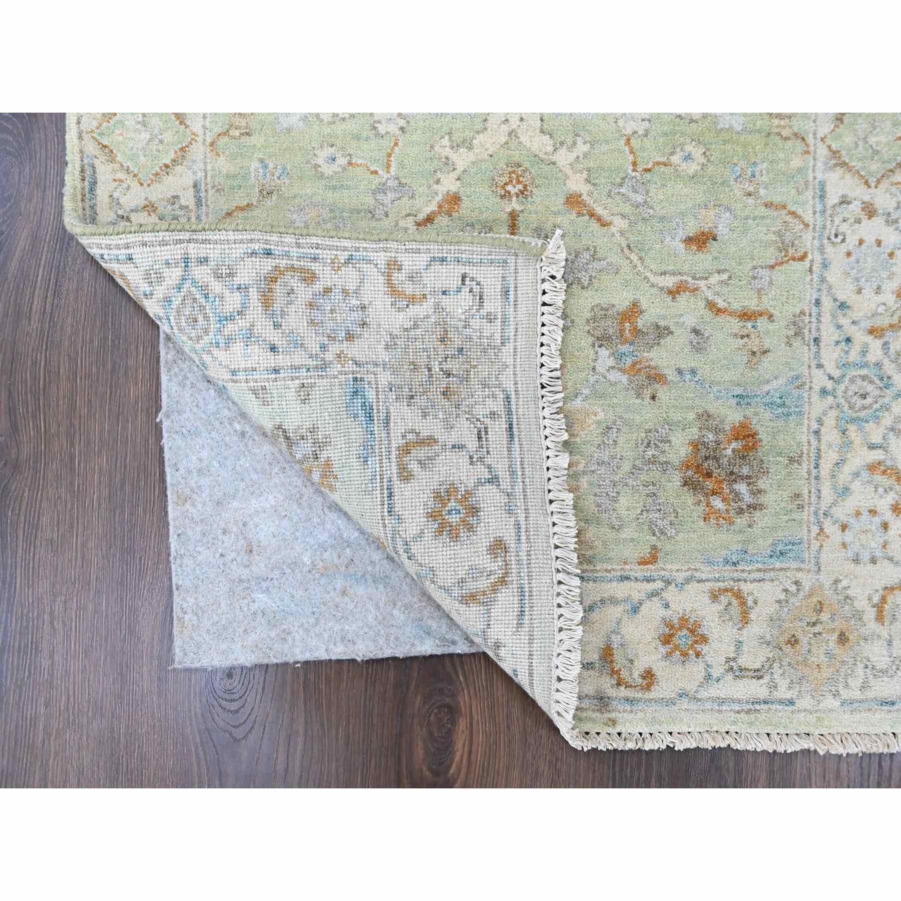 Oushak-And-Peshawar-Hand-Knotted-Rug-52880