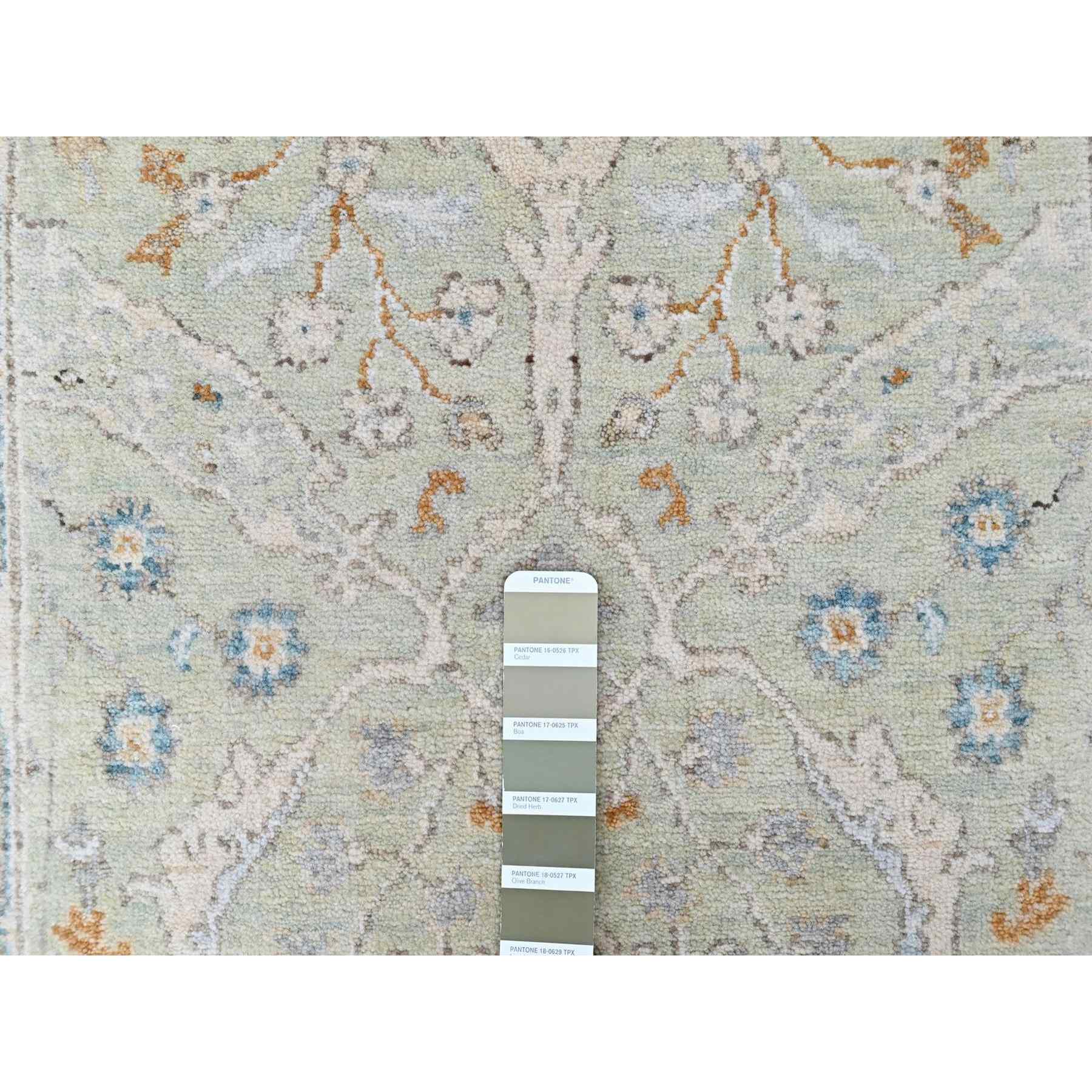 Oushak-And-Peshawar-Hand-Knotted-Rug-52880