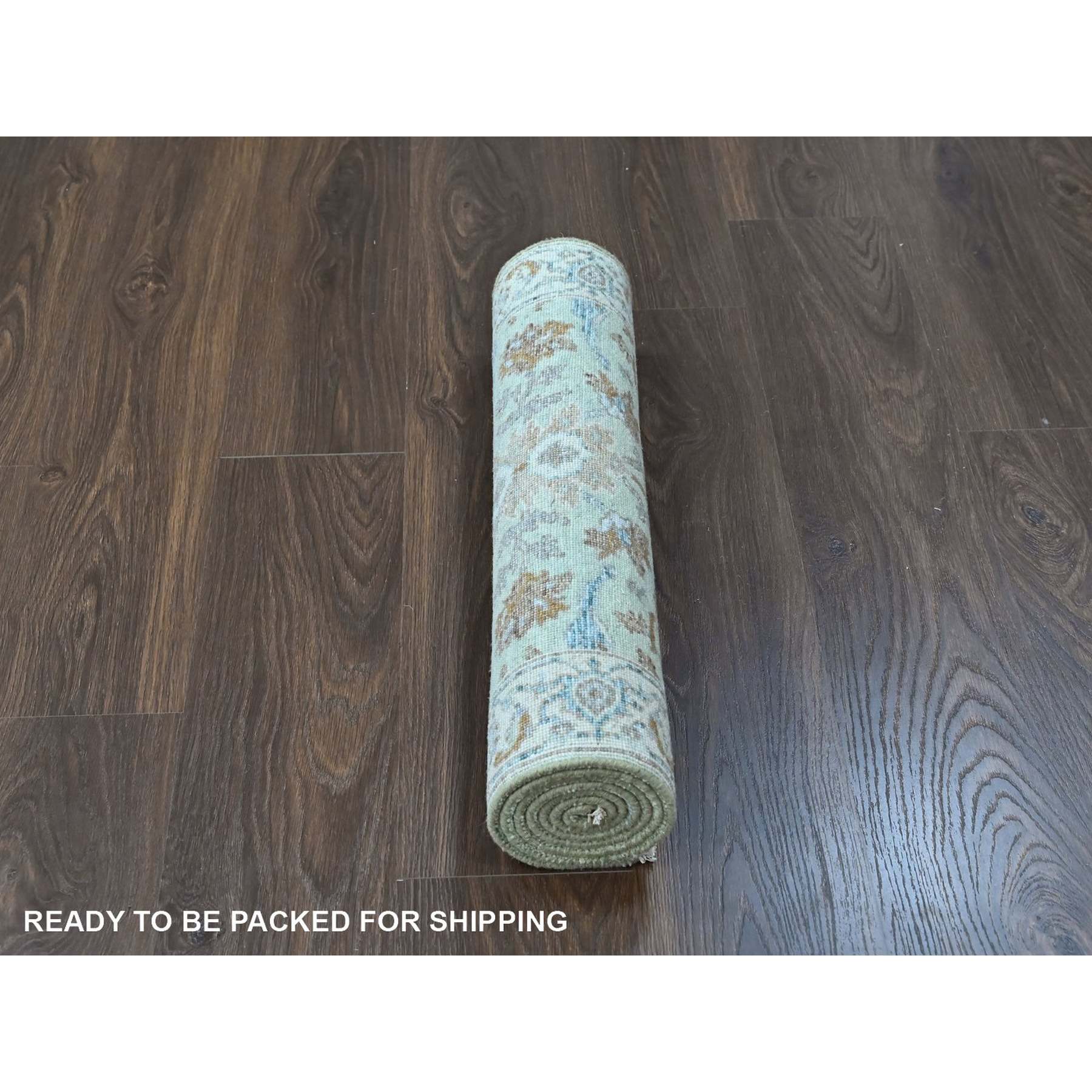 Oushak-And-Peshawar-Hand-Knotted-Rug-52880