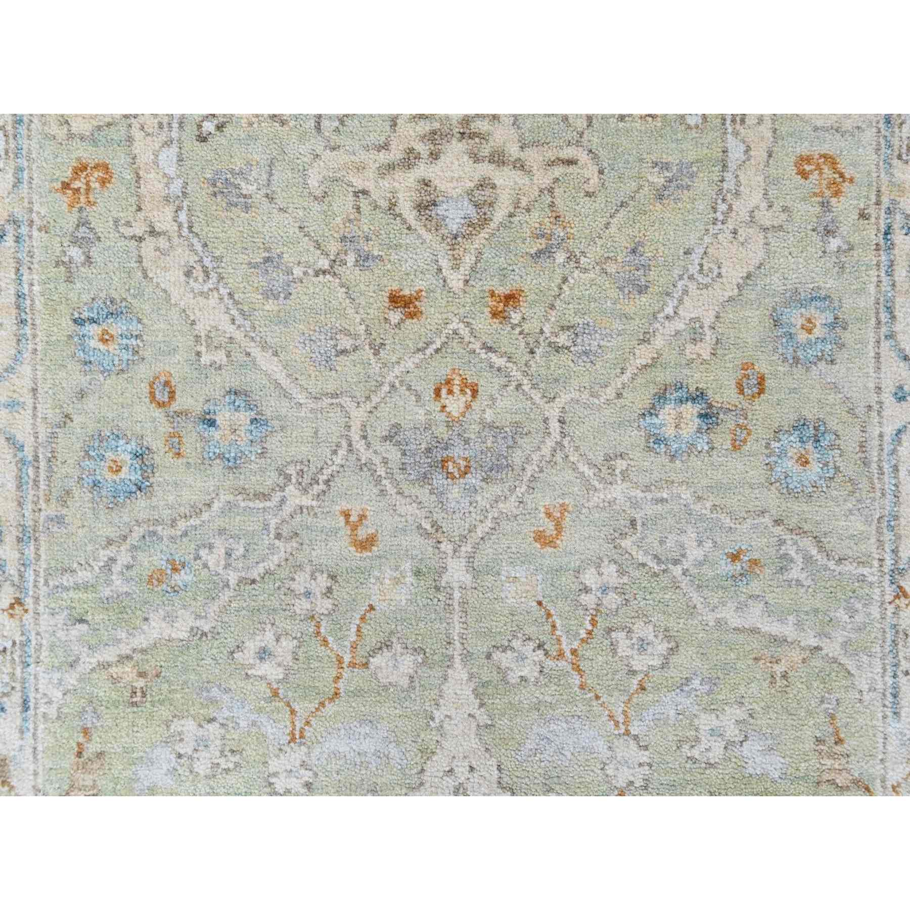 Oushak-And-Peshawar-Hand-Knotted-Rug-52890