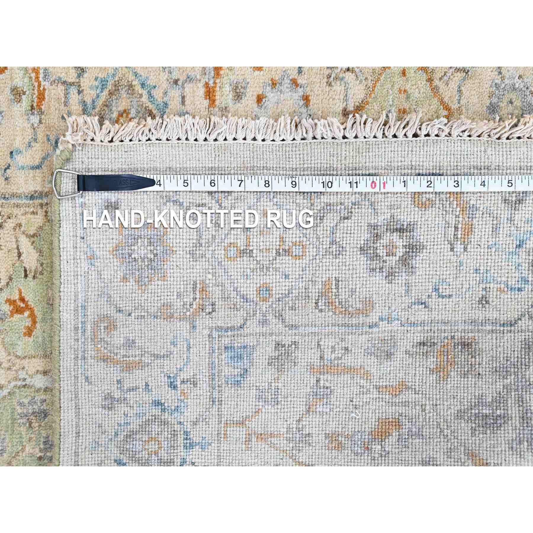 Oushak-And-Peshawar-Hand-Knotted-Rug-52895