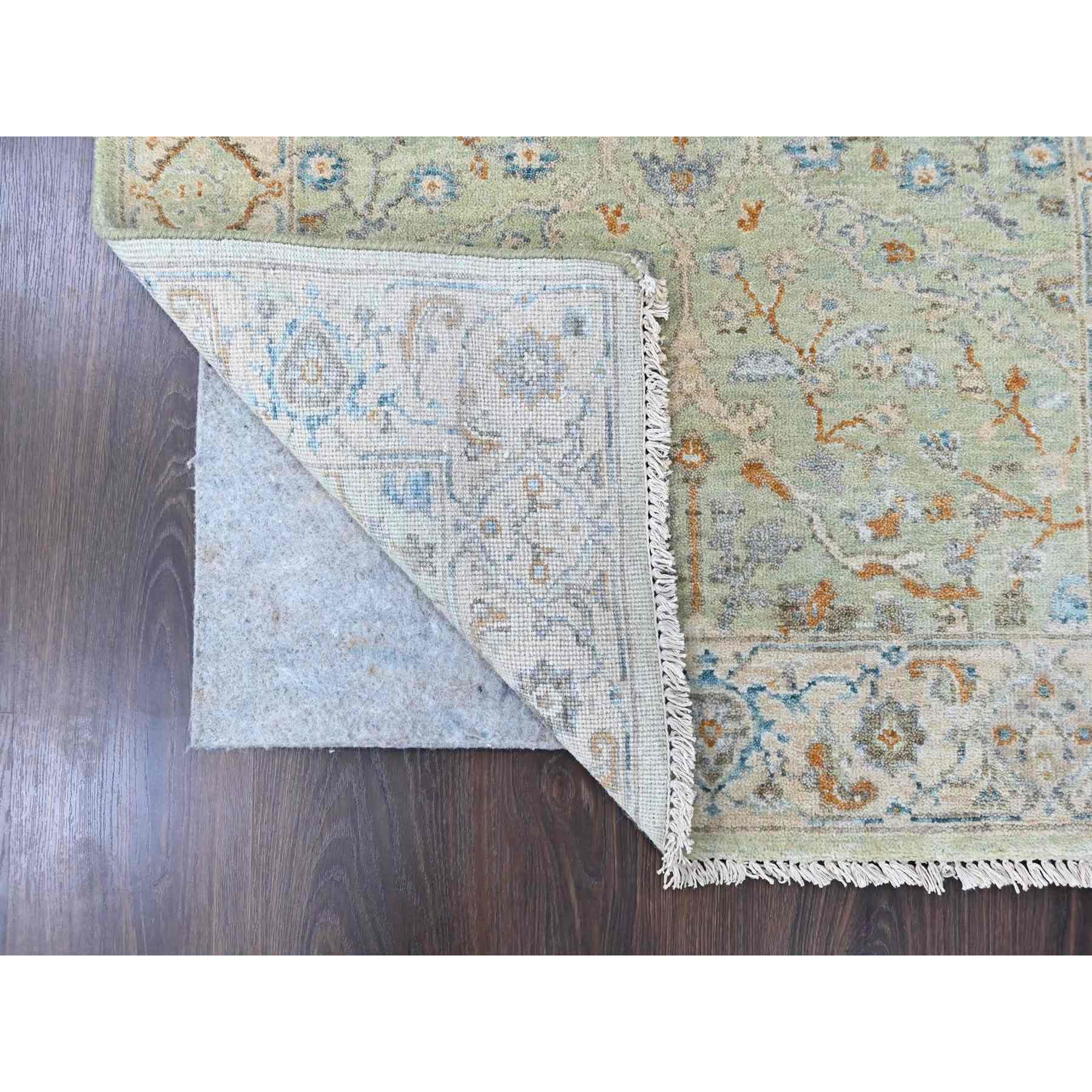 Oushak-And-Peshawar-Hand-Knotted-Rug-52900