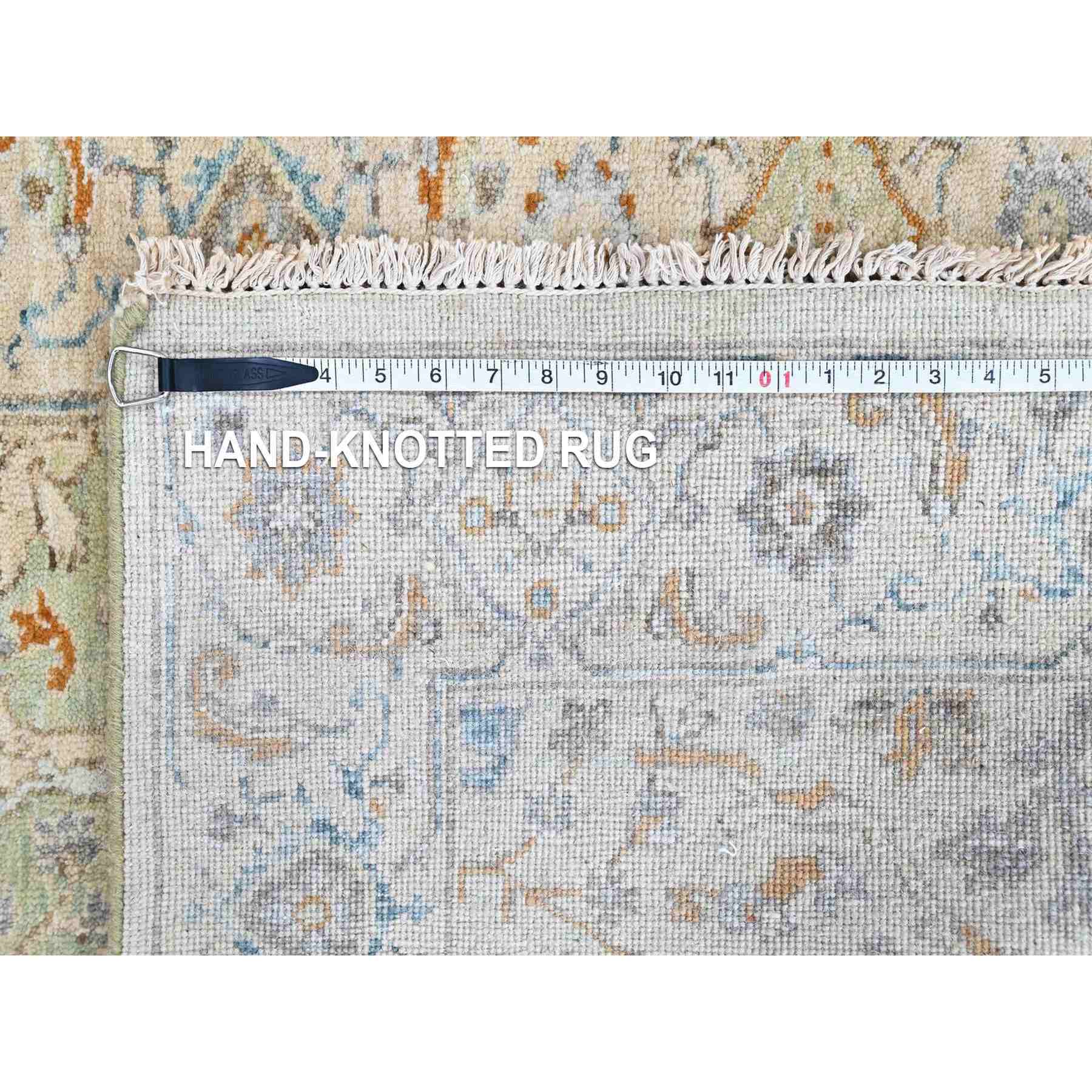 Oushak-And-Peshawar-Hand-Knotted-Rug-52900