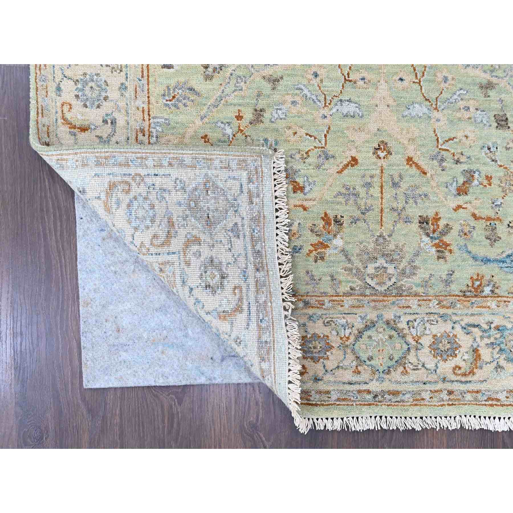 Oushak-And-Peshawar-Hand-Knotted-Rug-52905