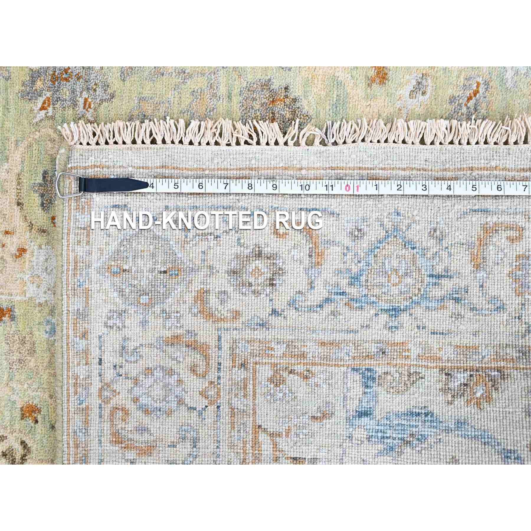 Oushak-And-Peshawar-Hand-Knotted-Rug-52905