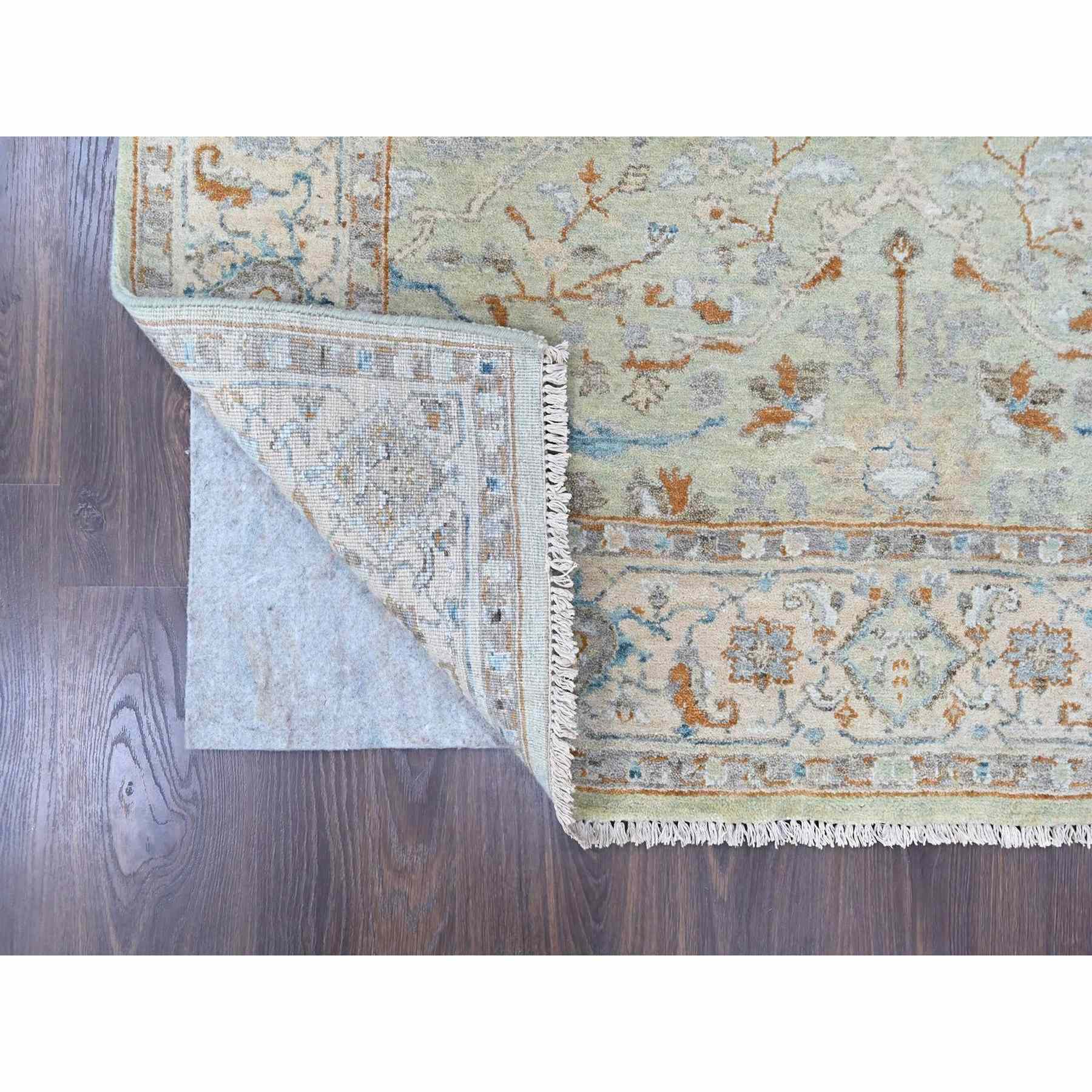 Oushak-And-Peshawar-Hand-Knotted-Rug-52910