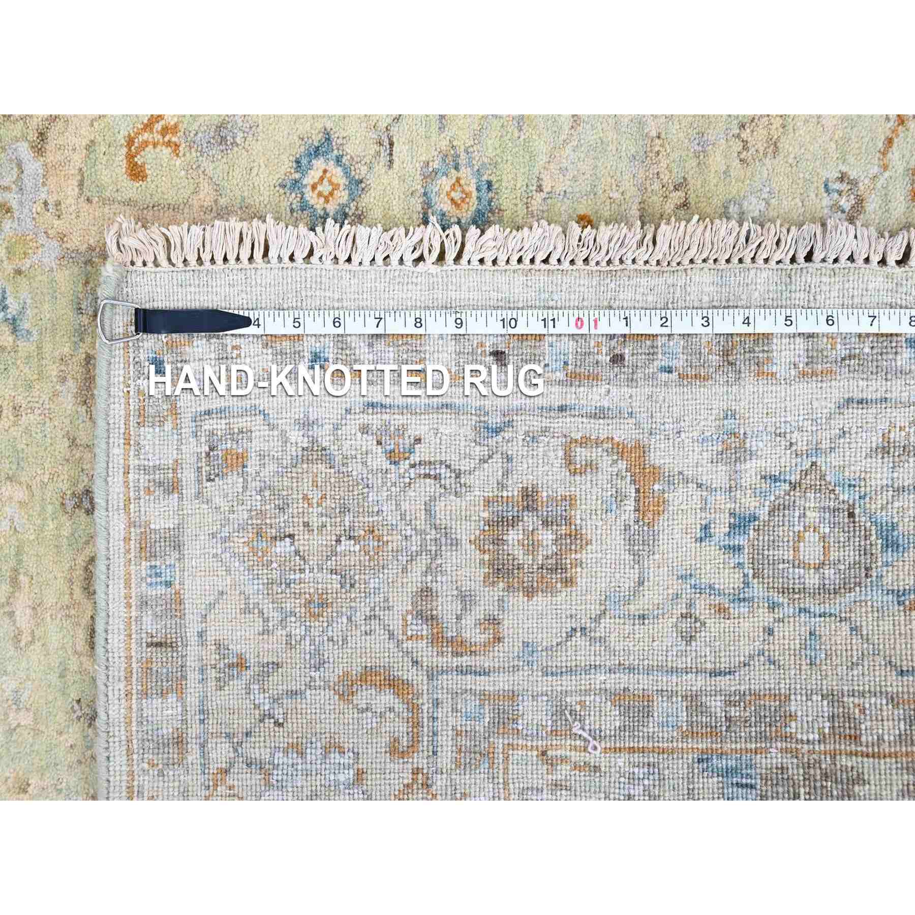 Oushak-And-Peshawar-Hand-Knotted-Rug-52910