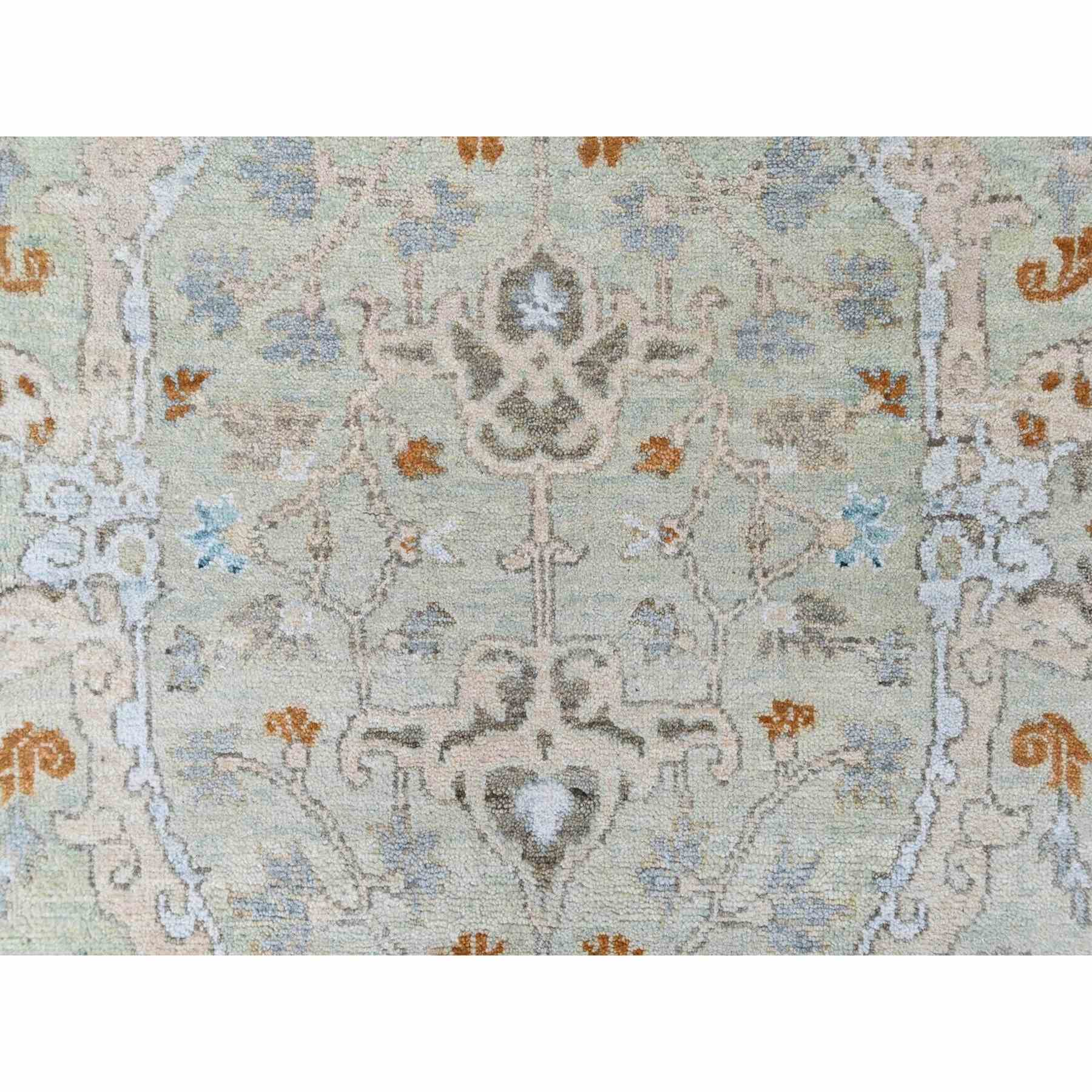 Oushak-And-Peshawar-Hand-Knotted-Rug-52920