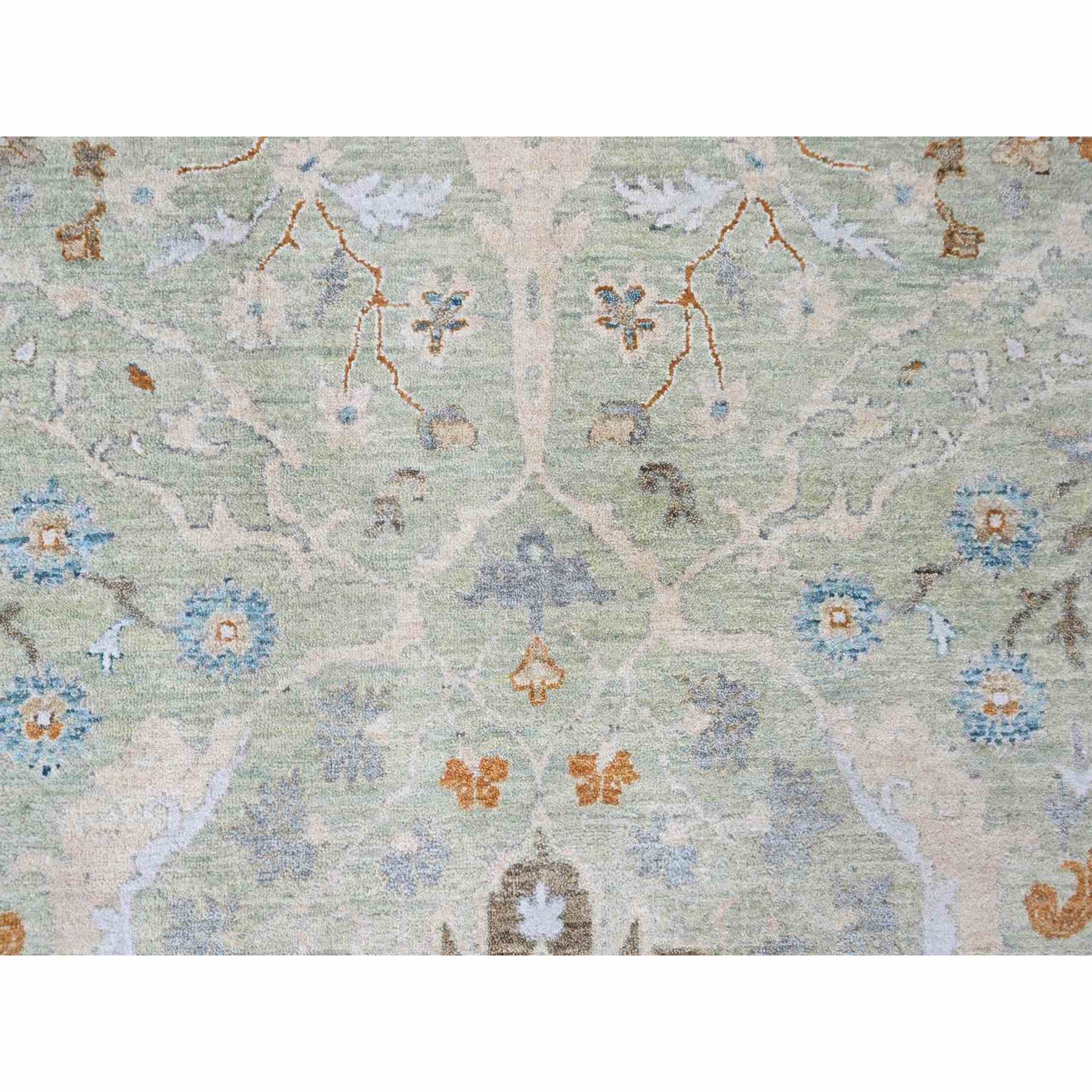 Oushak-And-Peshawar-Hand-Knotted-Rug-52940