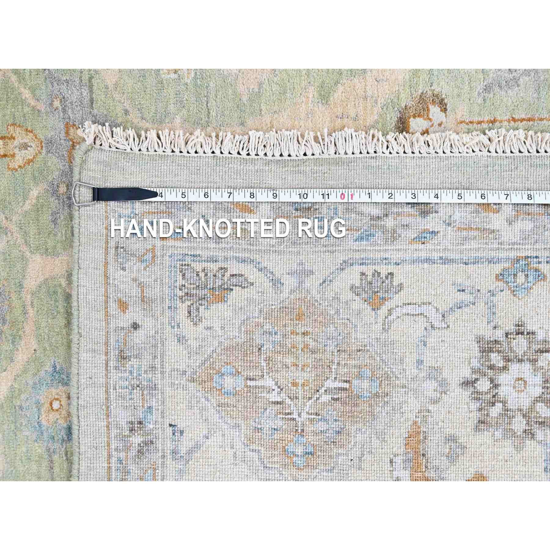 Oushak-And-Peshawar-Hand-Knotted-Rug-52945