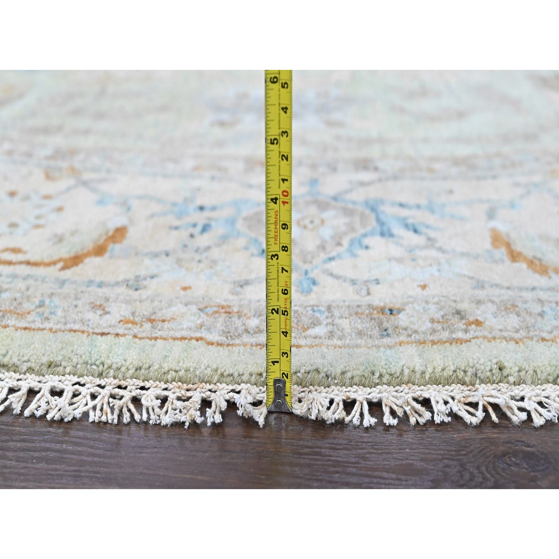 Oushak-And-Peshawar-Hand-Knotted-Rug-52955
