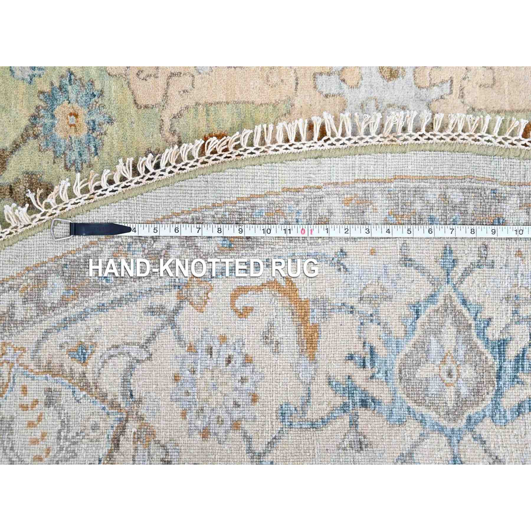 Oushak-And-Peshawar-Hand-Knotted-Rug-52955