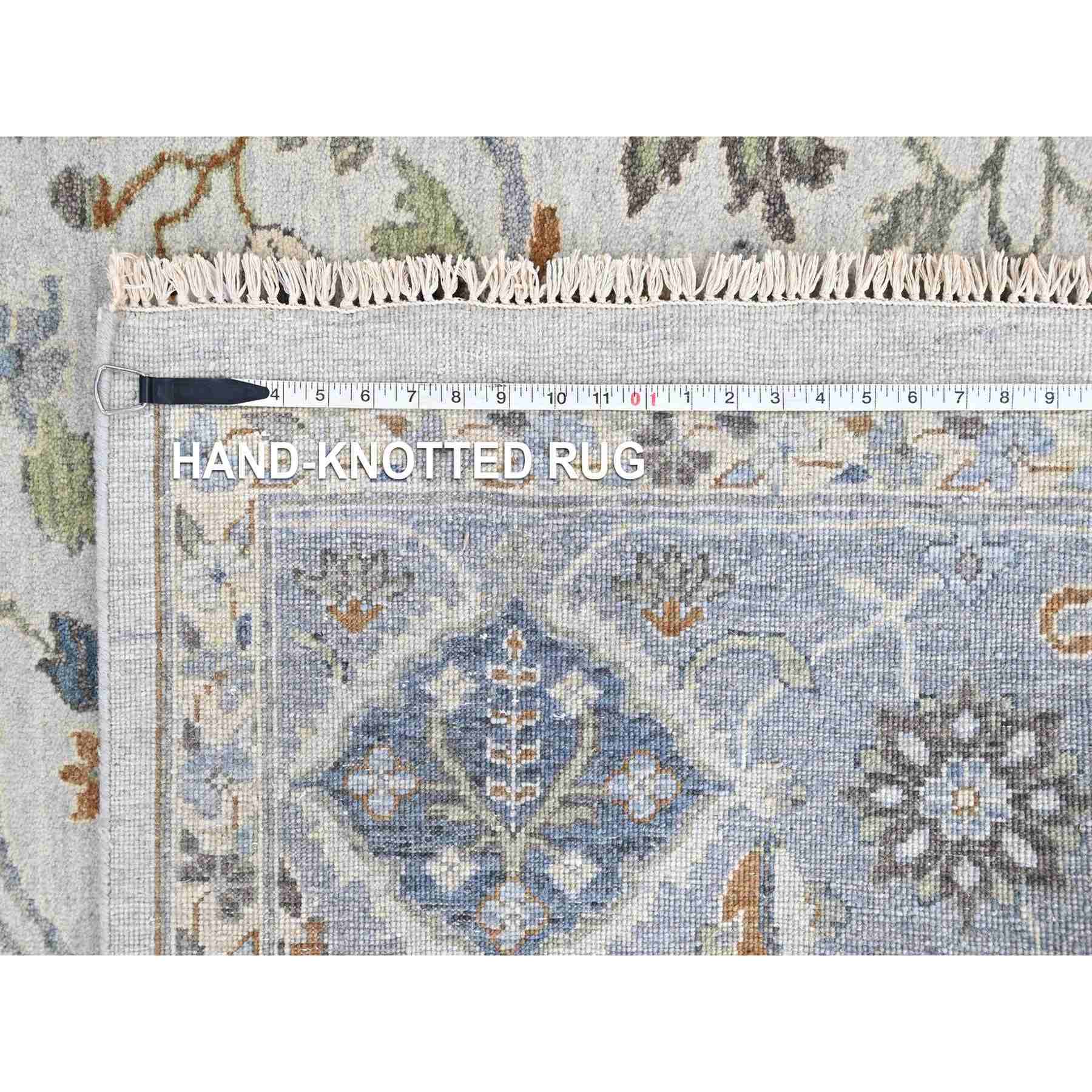 Oushak-And-Peshawar-Hand-Knotted-Rug-52965