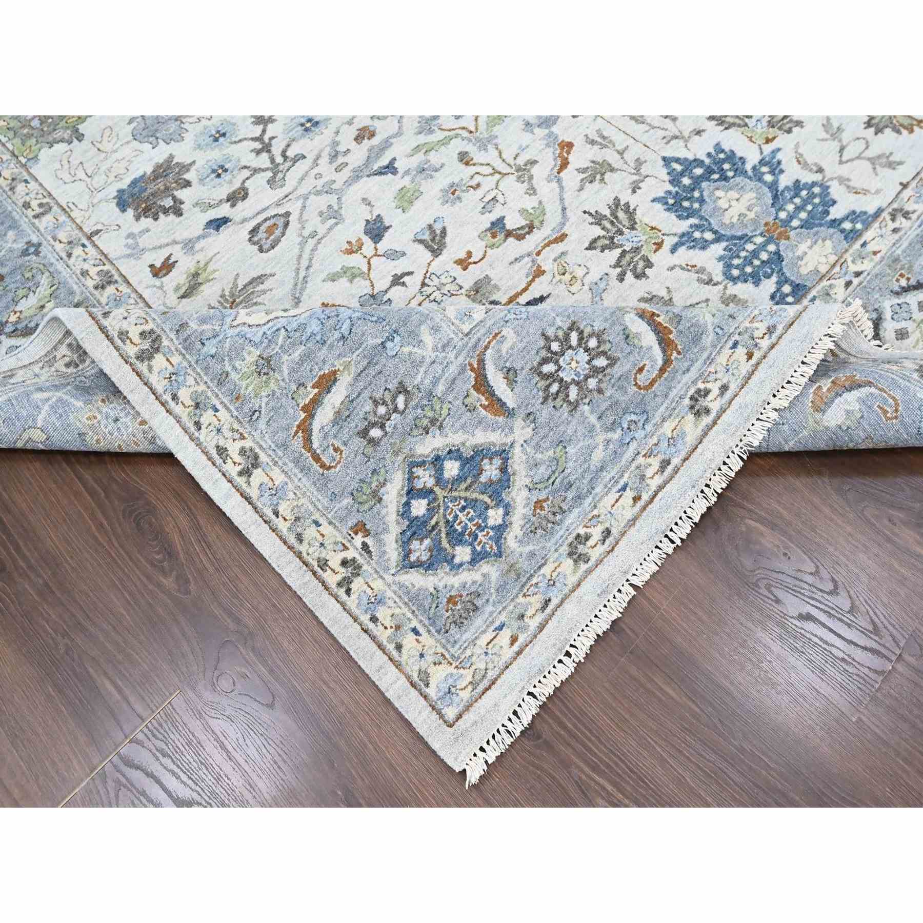 Oushak-And-Peshawar-Hand-Knotted-Rug-52970